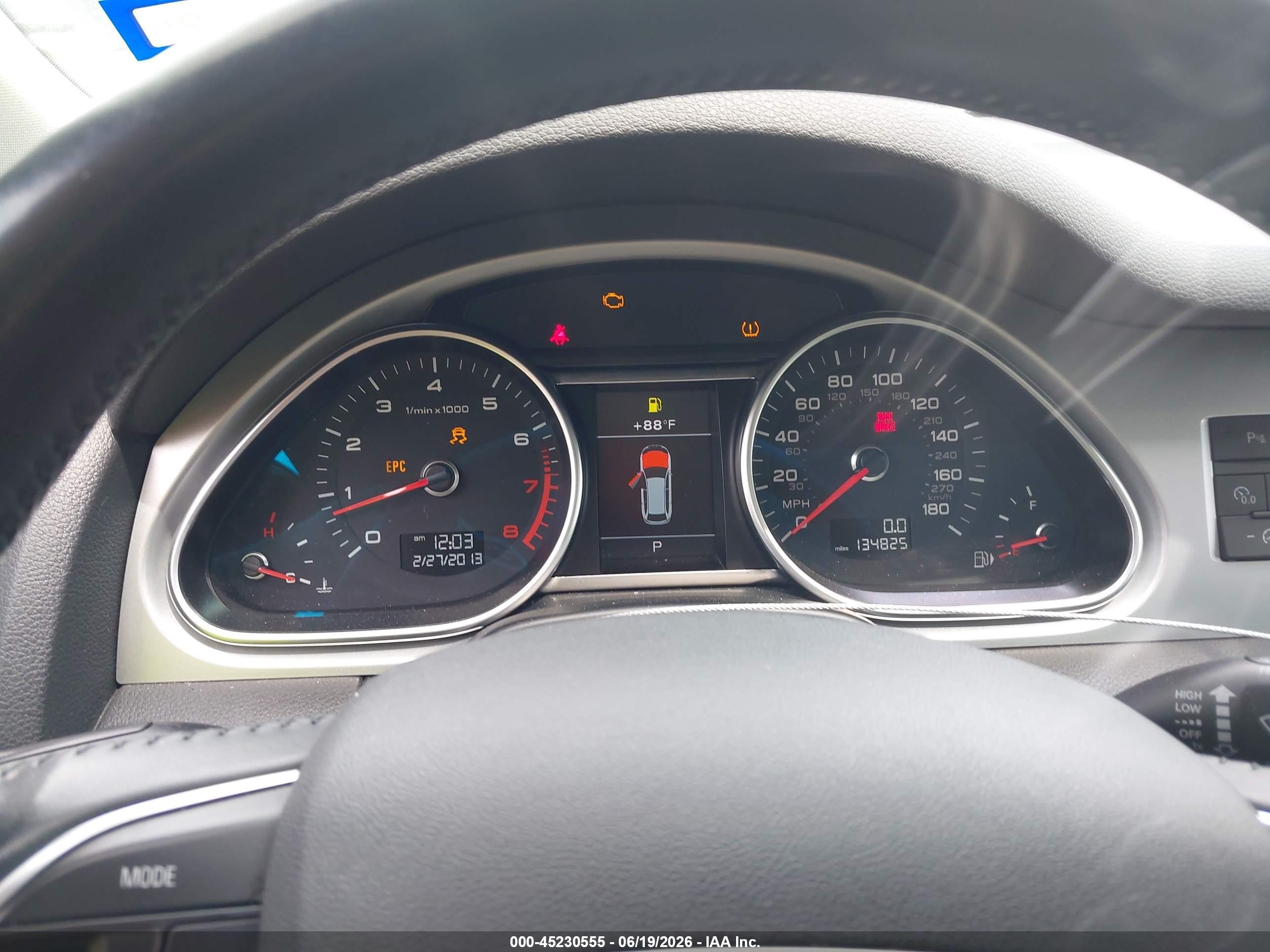 2014 Audi Q7 3.0t Premium White vin: WA1LGAFE4ED010722