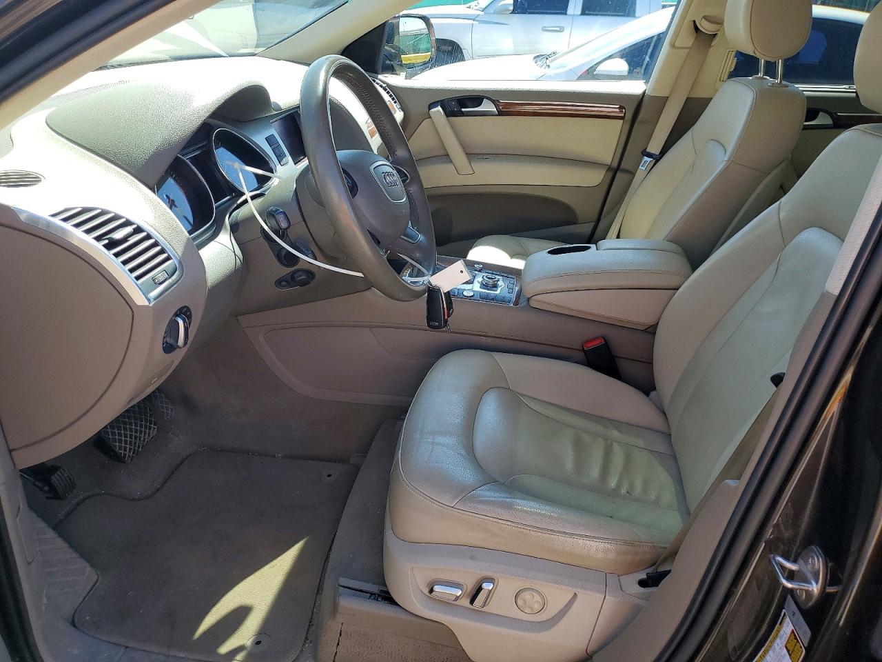 2014 Audi Q7 Premium Plus Brown vin: WA1LGAFE4ED014169