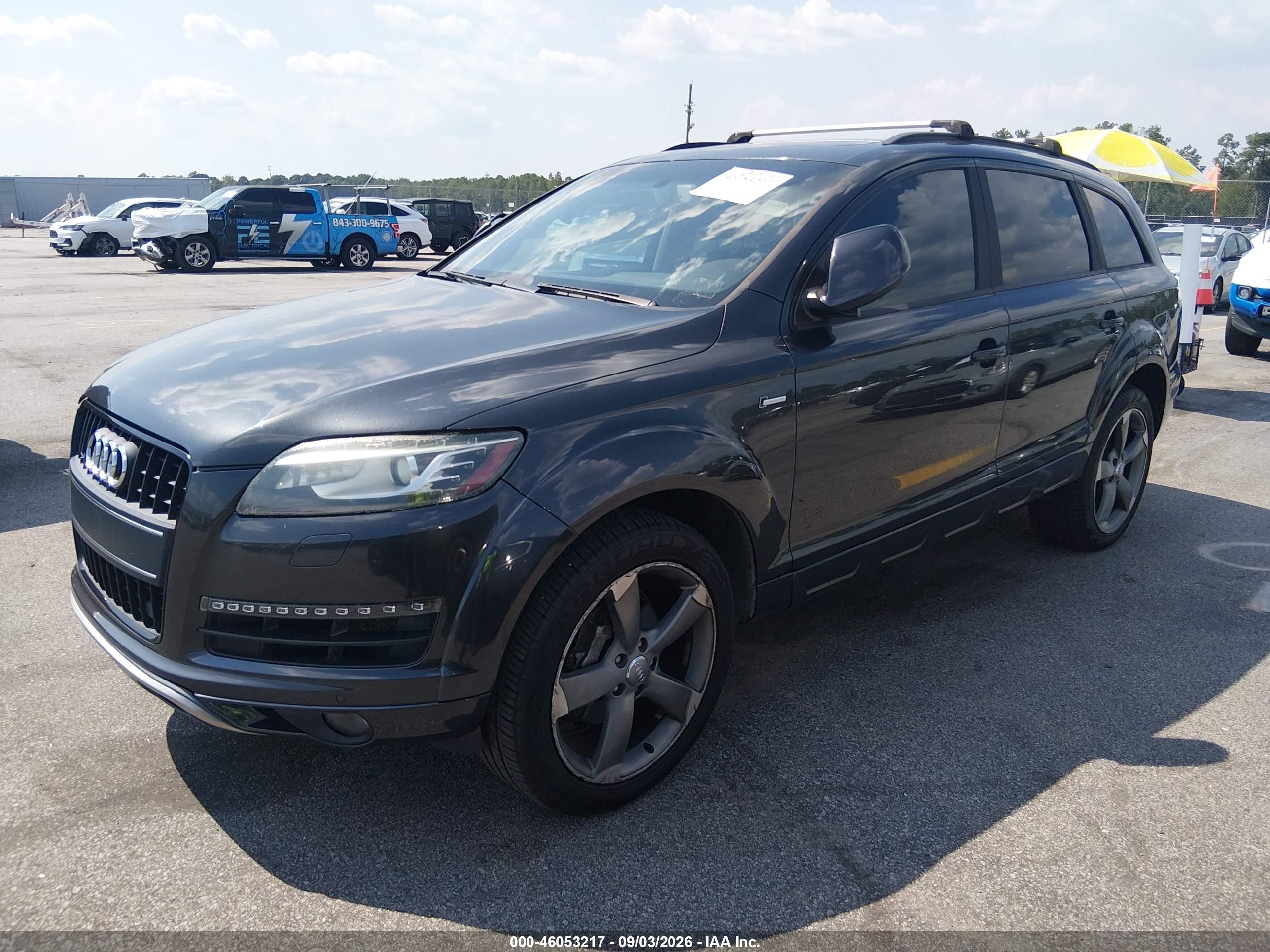 2015 Audi Q7 3.0t Premium Gray vin: WA1LGAFE4FD001035
