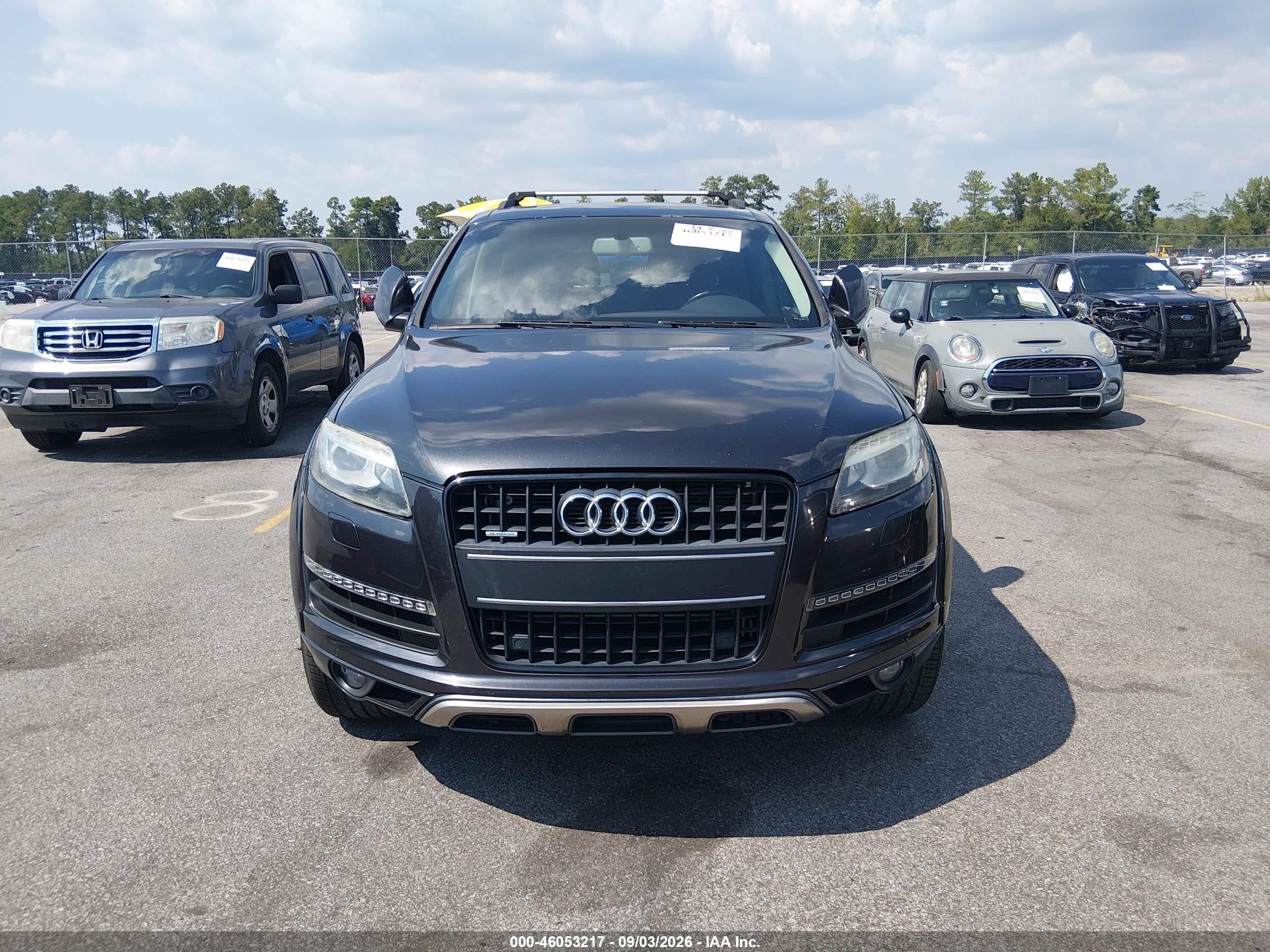 2015 Audi Q7 3.0t Premium Gray vin: WA1LGAFE4FD001035
