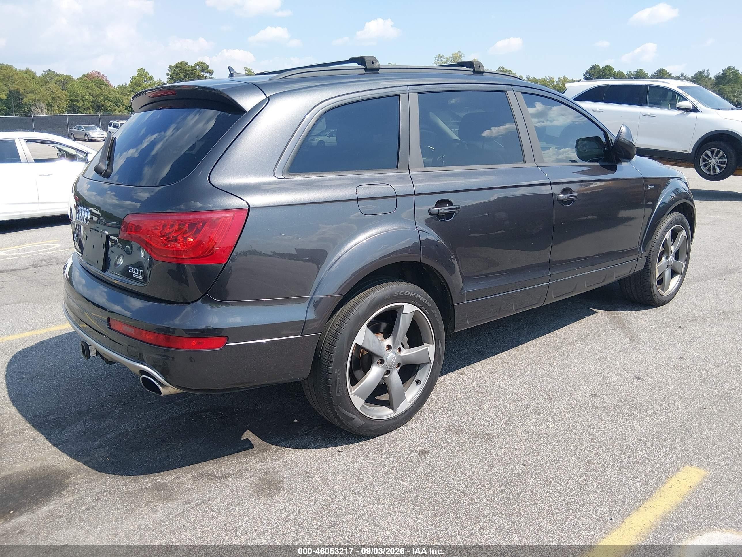 2015 Audi Q7 3.0t Premium Gray vin: WA1LGAFE4FD001035