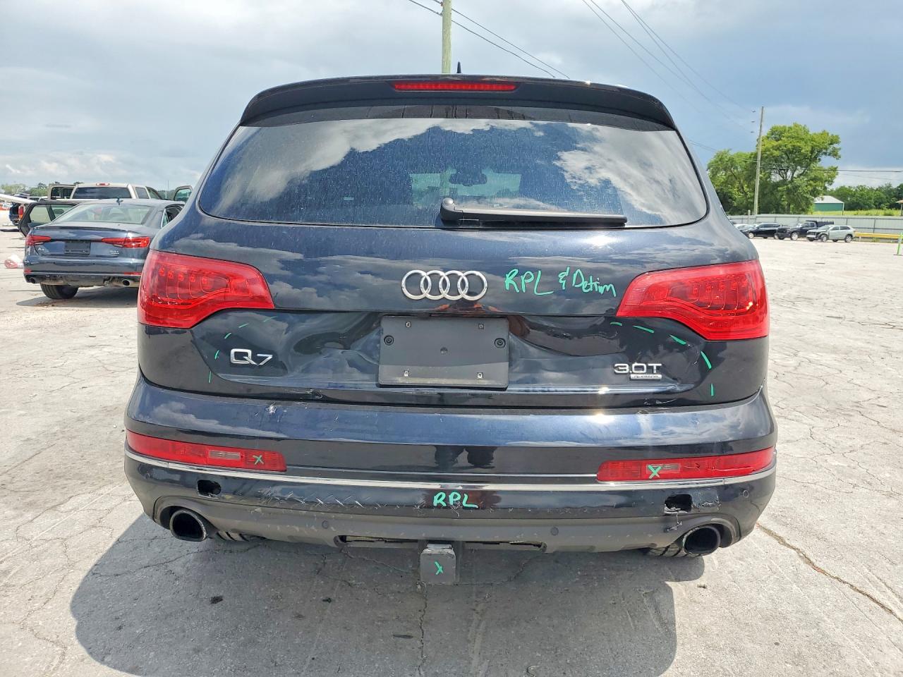 2015 Audi Q7 Premium Plus Black vin: WA1LGAFE4FD017395