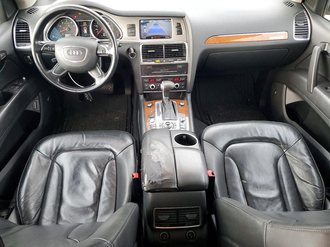 2015 Audi Q7 Серый vin: WA1LGAFE4FD018546