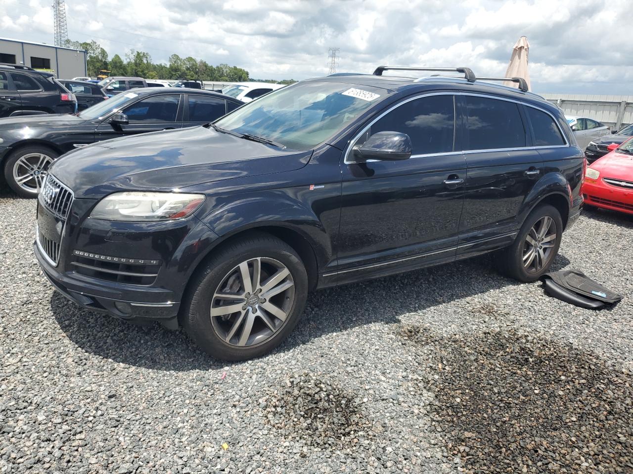 2015 Audi Q7 Premium Plus Black vin: WA1LGAFE4FD021656