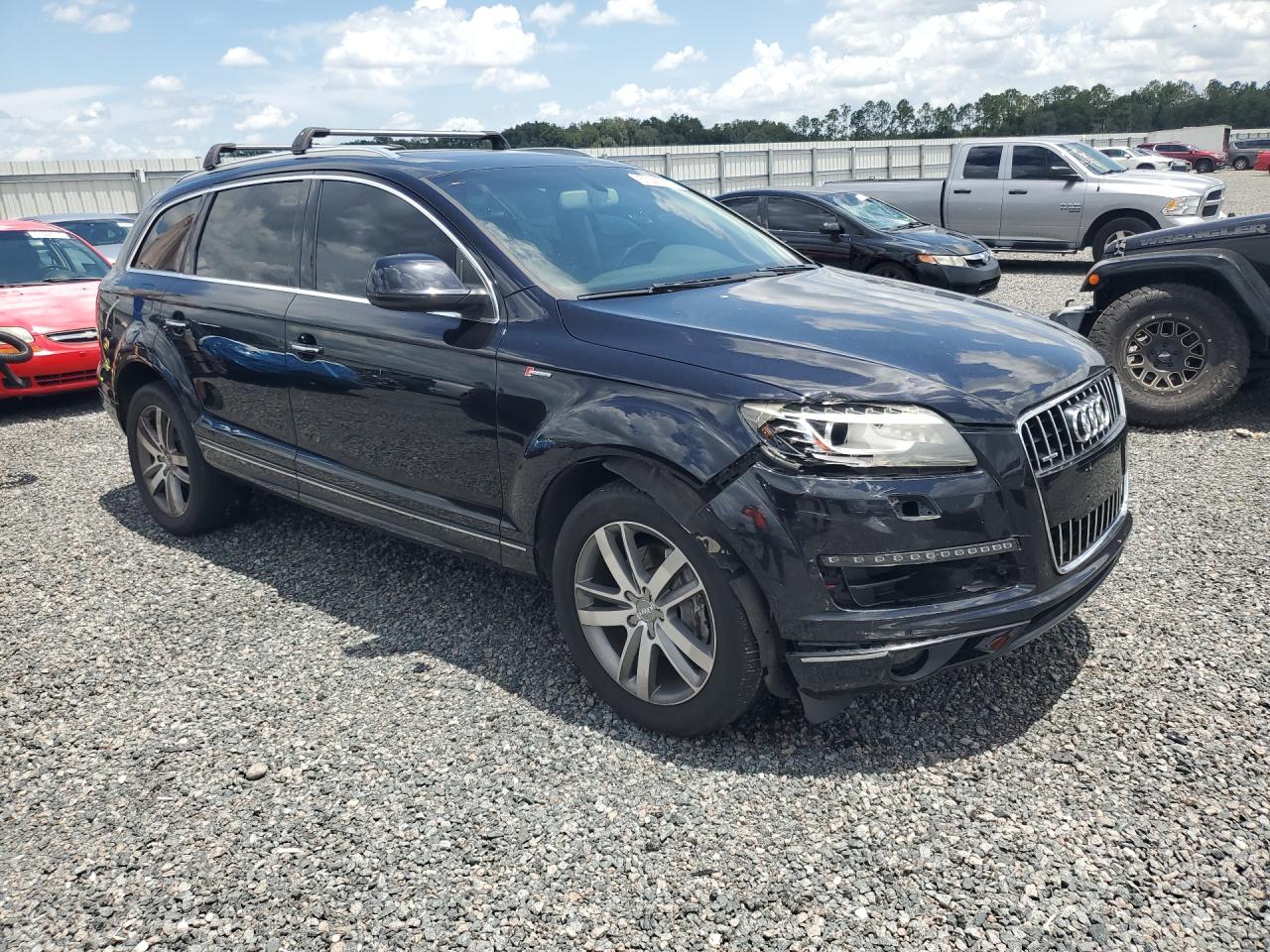 2015 Audi Q7 Premium Plus Black vin: WA1LGAFE4FD021656