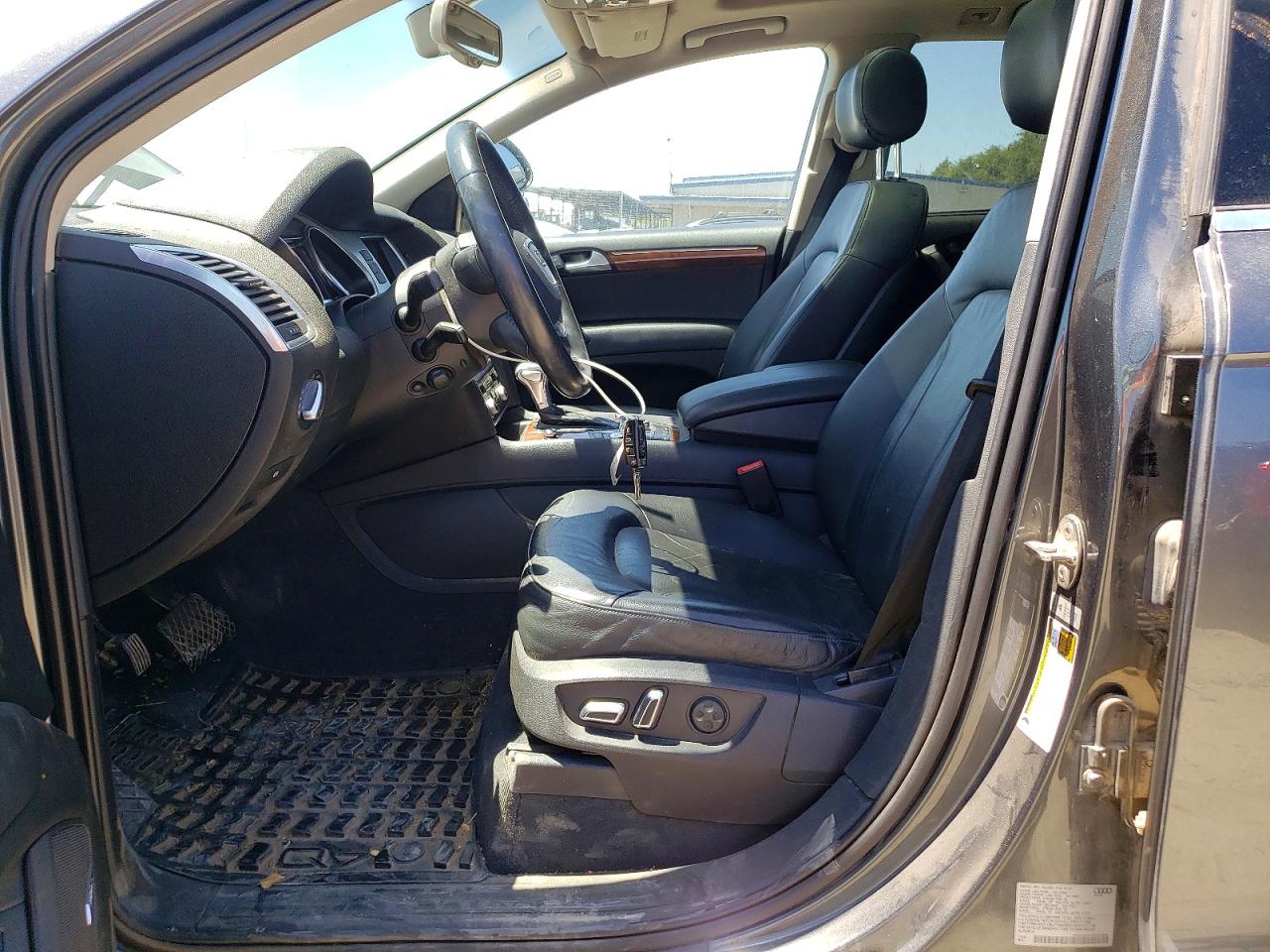 2015 Audi Q7 Premium Plus Gray vin: WA1LGAFE4FD024654
