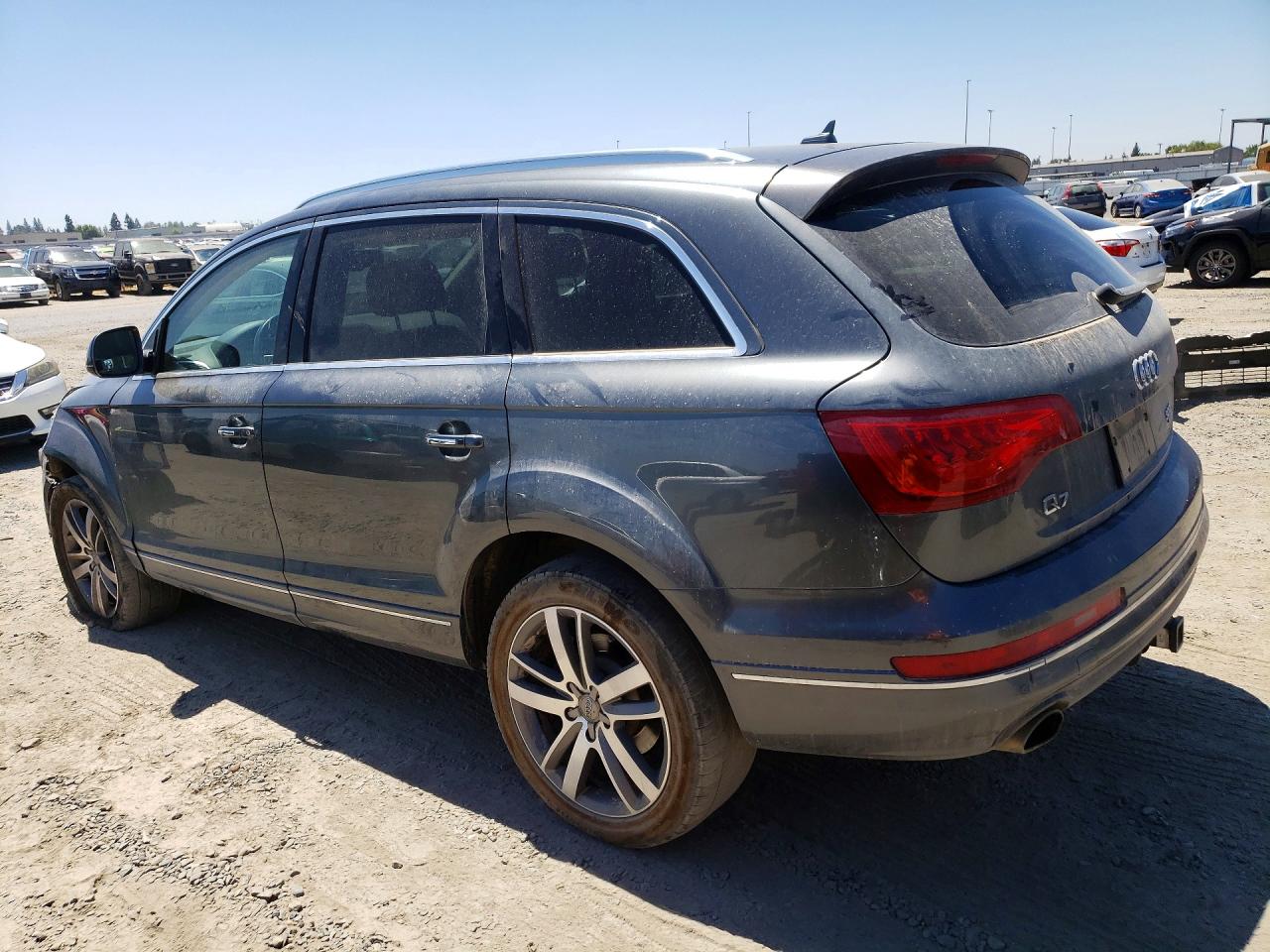 2015 Audi Q7 Premium Plus Gray vin: WA1LGAFE4FD024654