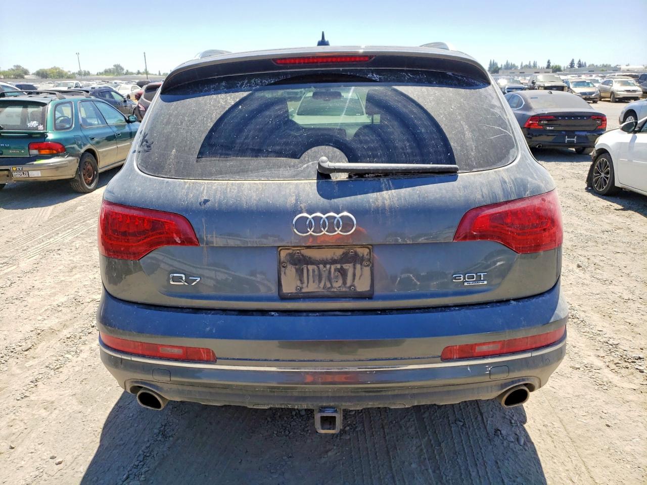 2015 Audi Q7 Premium Plus Gray vin: WA1LGAFE4FD024654