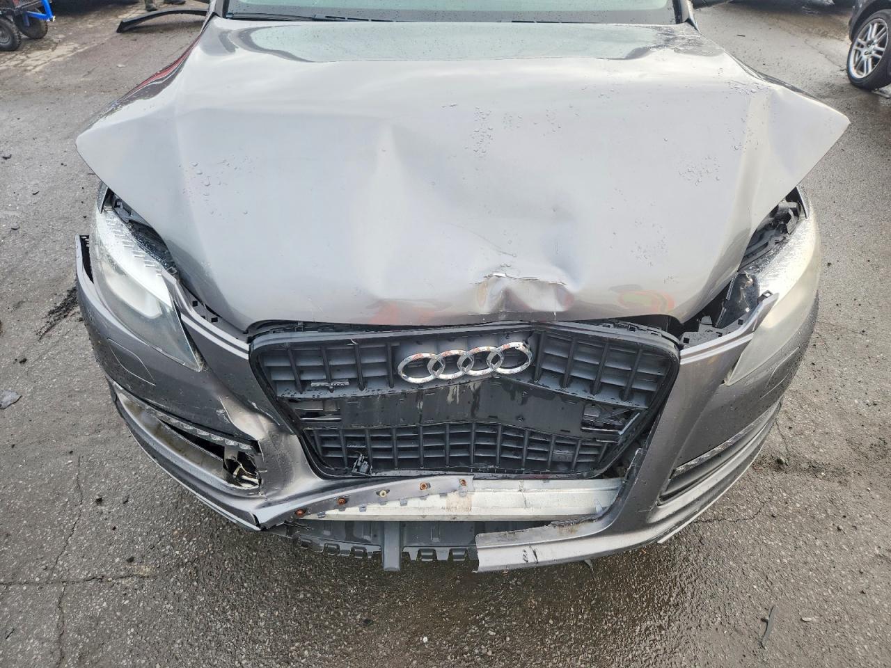 2015 Audi Q7 Premium Plus Gray vin: WA1LGAFE4FD027540