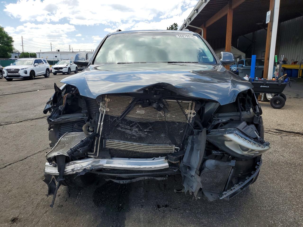 2015 Audi Q7 Premium Plus Серый vin: WA1LGAFE4FD029837