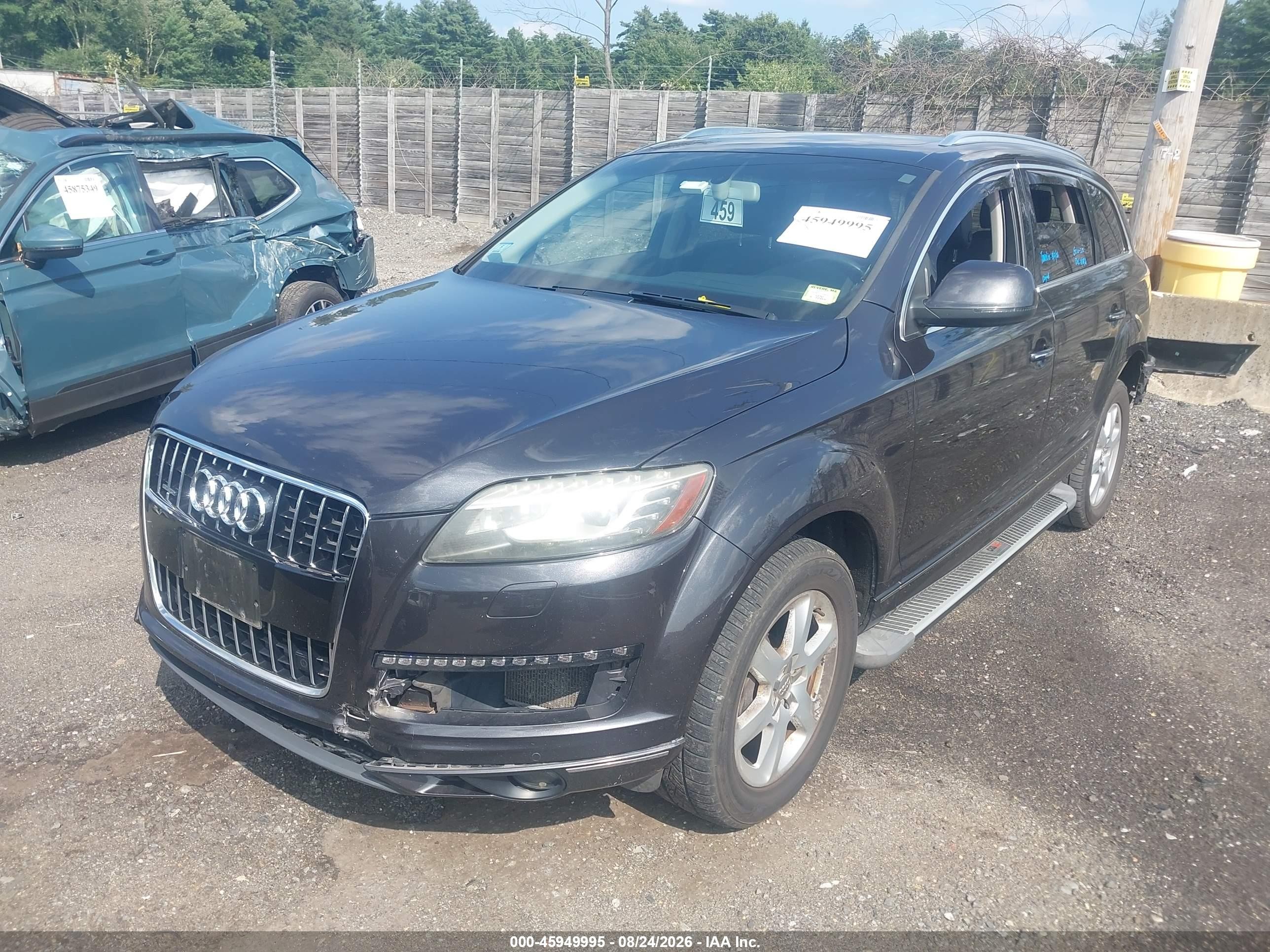 2011 Audi Q7 3.0t Premium Gray vin: WA1LGAFE5BD004438
