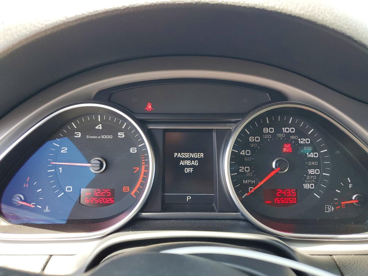 2011 Audi Q7 Premium Plus Black vin: WA1LGAFE5BD009767