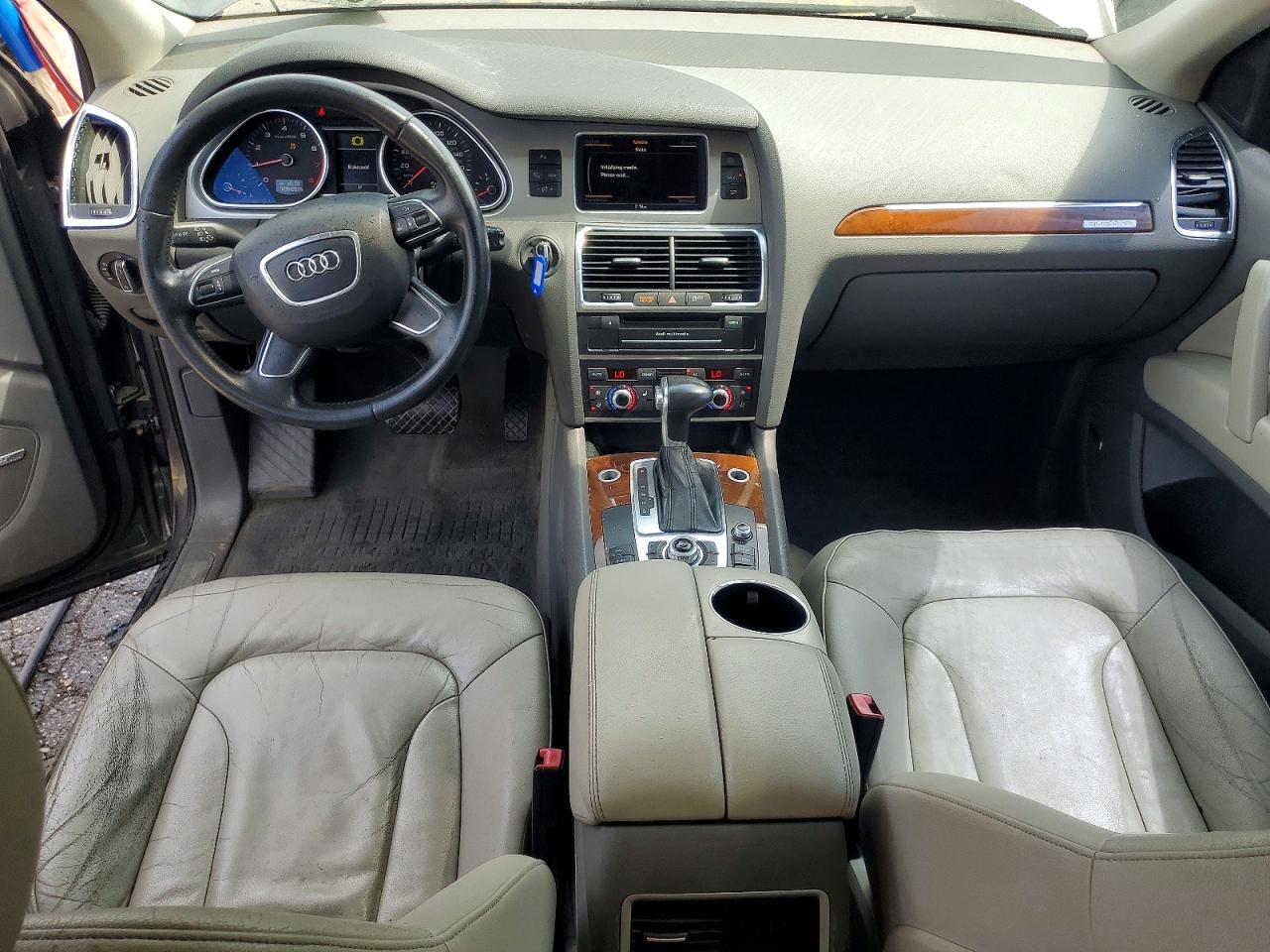 2012 Audi Q7 Premium Plus Silver vin: WA1LGAFE5CD004831