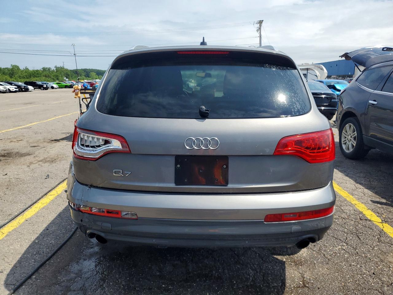 2012 Audi Q7 Premium Plus Silver vin: WA1LGAFE5CD004831