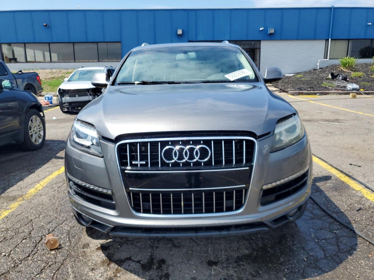 2012 Audi Q7 Premium Plus Silver vin: WA1LGAFE5CD004831