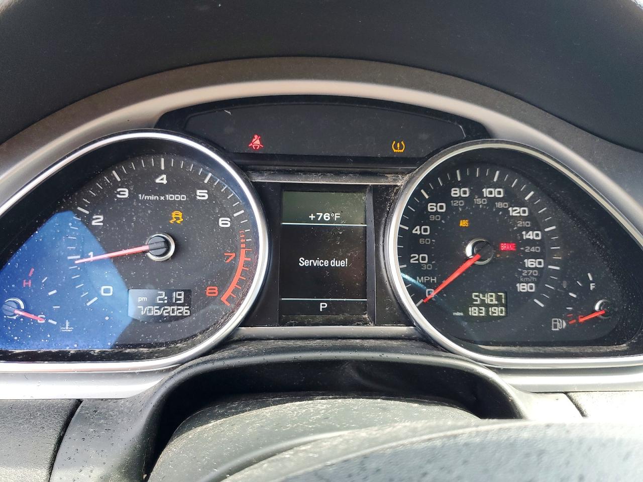 2012 Audi Q7 Premium Plus Silver vin: WA1LGAFE5CD004831