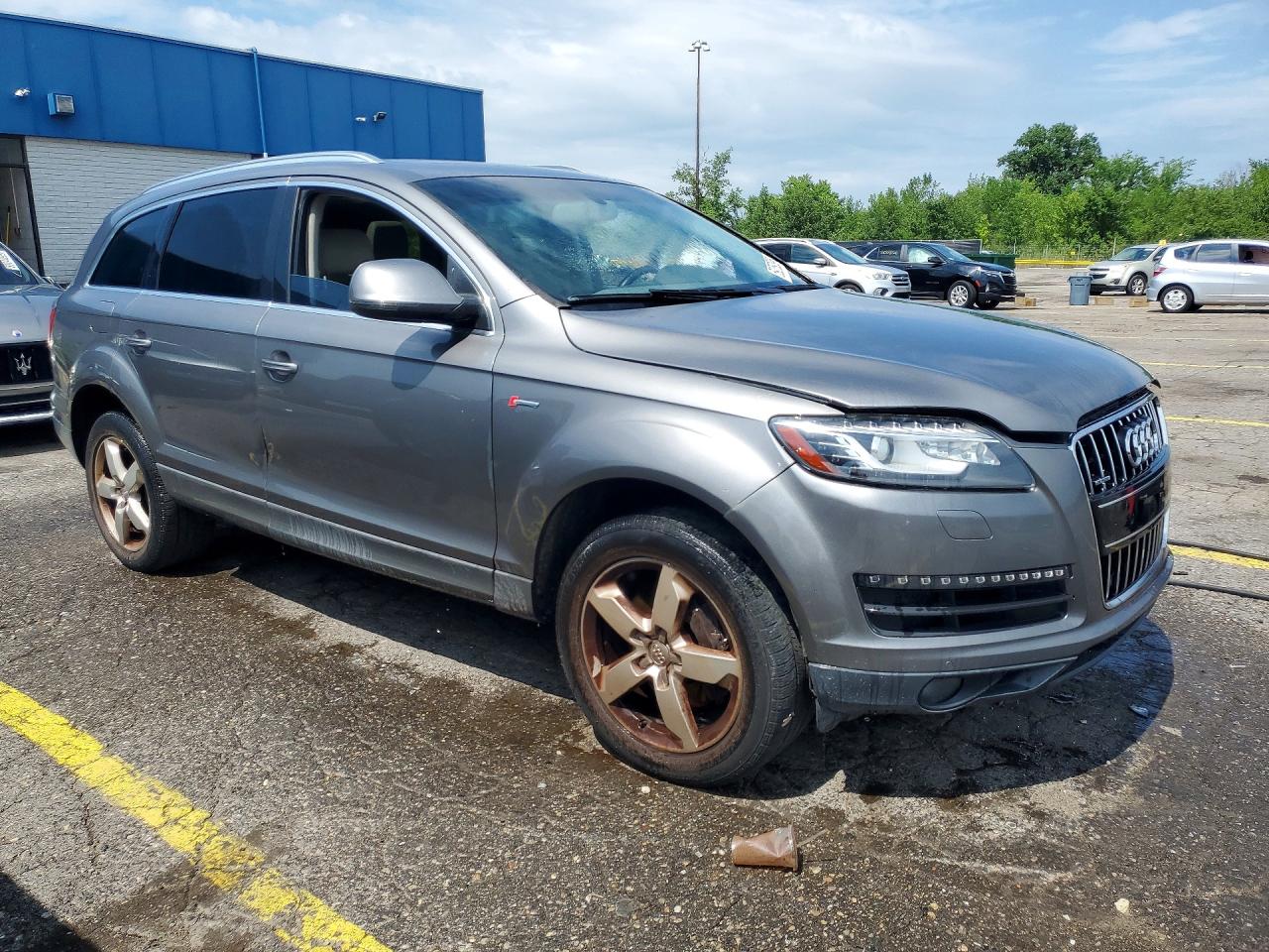 2012 Audi Q7 Premium Plus Silver vin: WA1LGAFE5CD004831