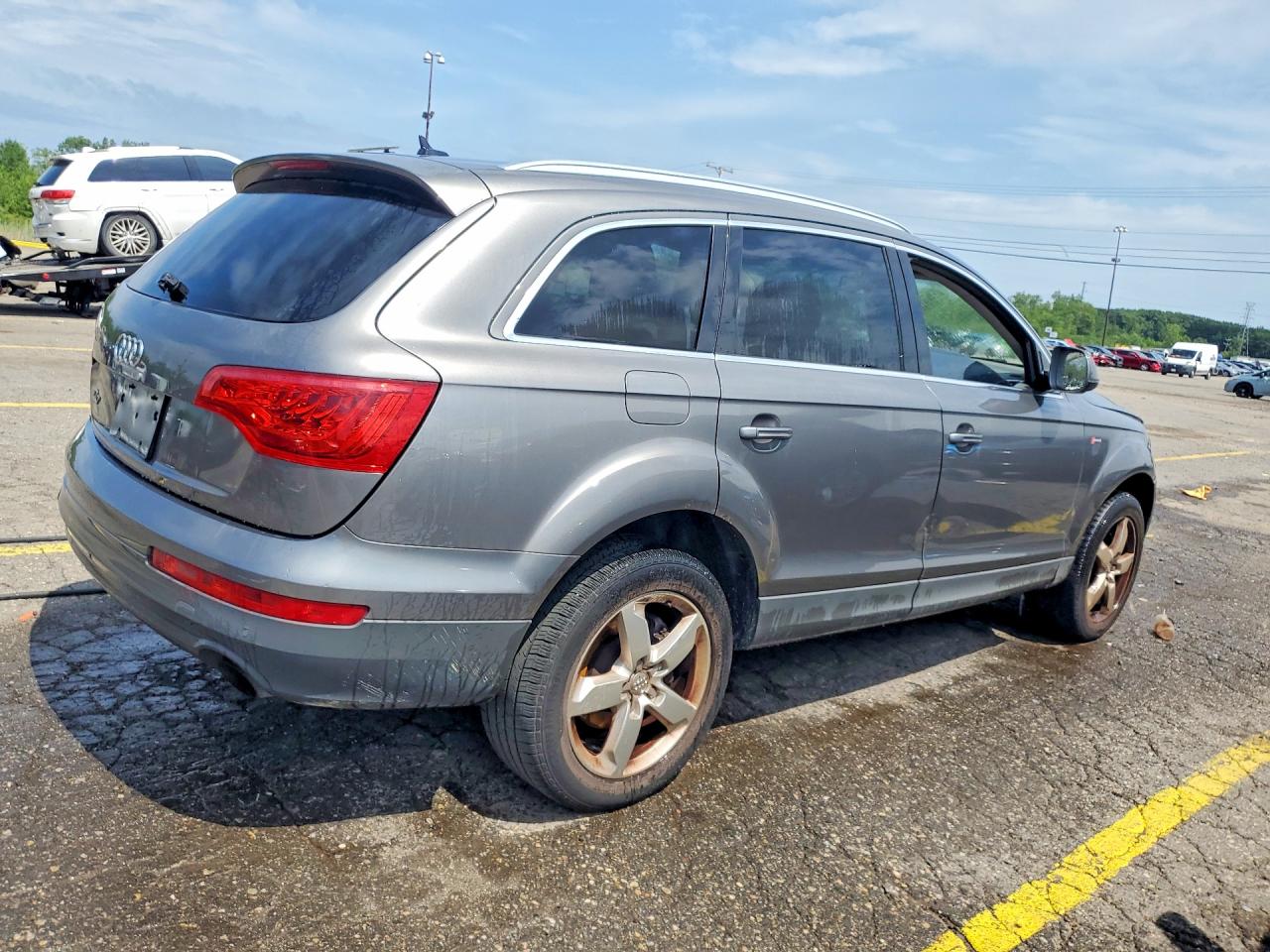 2012 Audi Q7 Premium Plus Silver vin: WA1LGAFE5CD004831