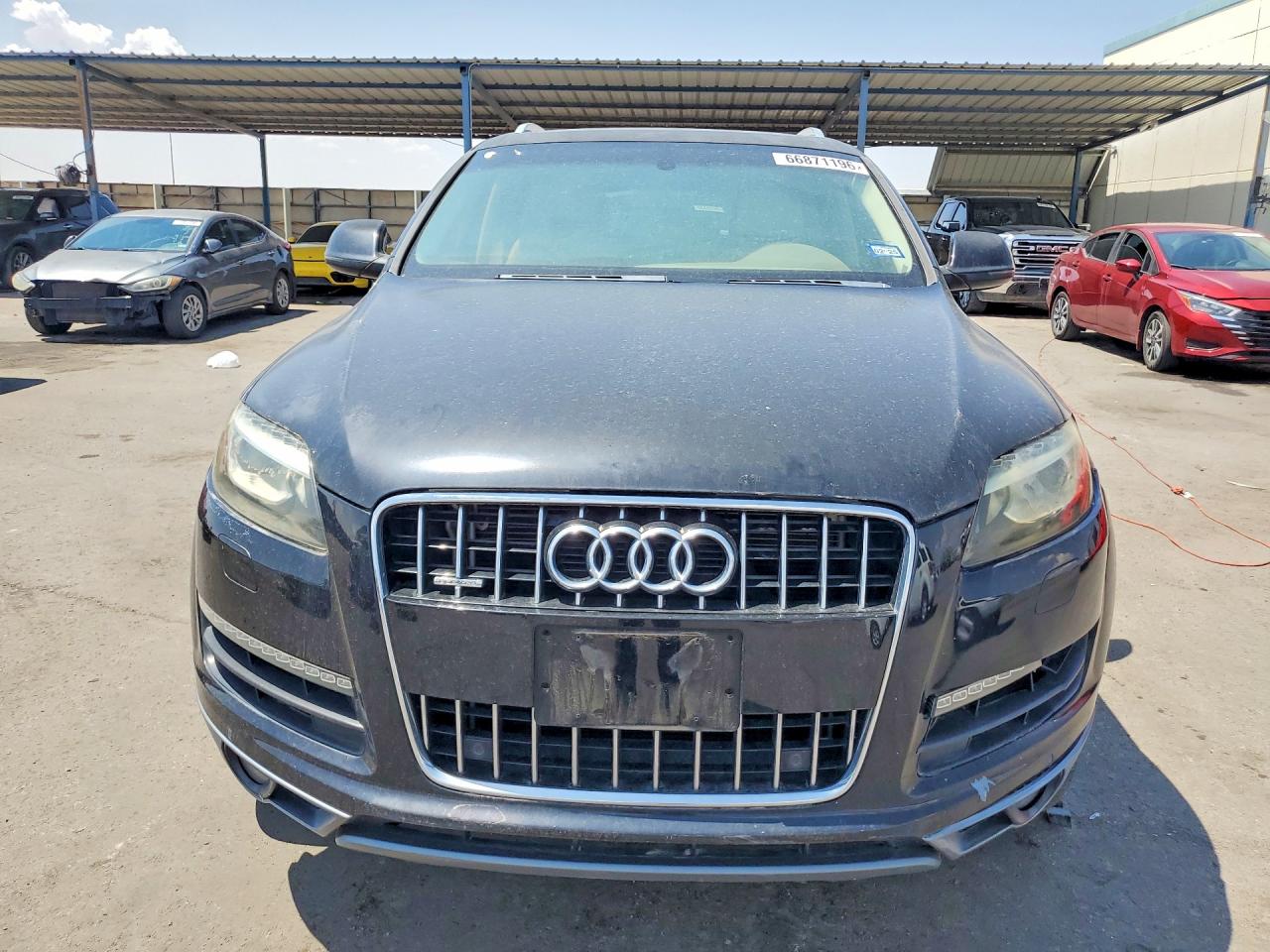 2013 Audi Q7 Premium Plus Черный vin: WA1LGAFE5DD010520