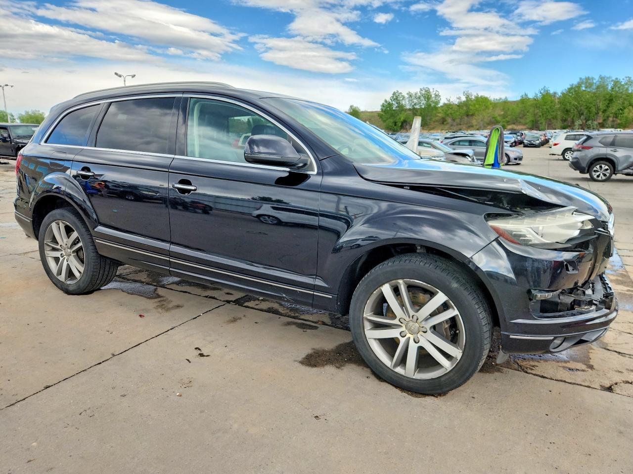2013 Audi Q7 Premium Plus Black vin: WA1LGAFE5DD015295