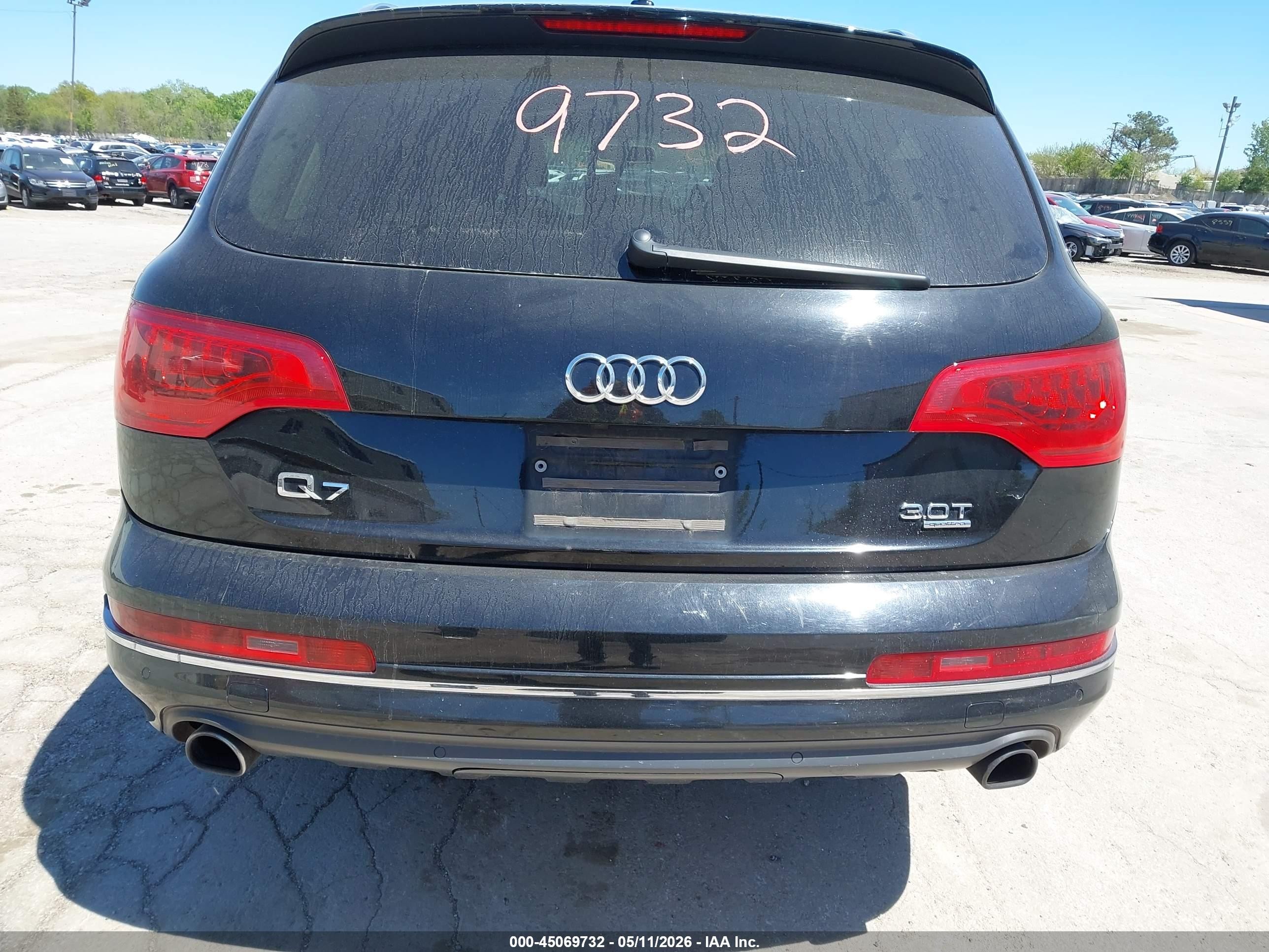 2014 Audi Q7 3.0t Premium Black vin: WA1LGAFE5ED011099