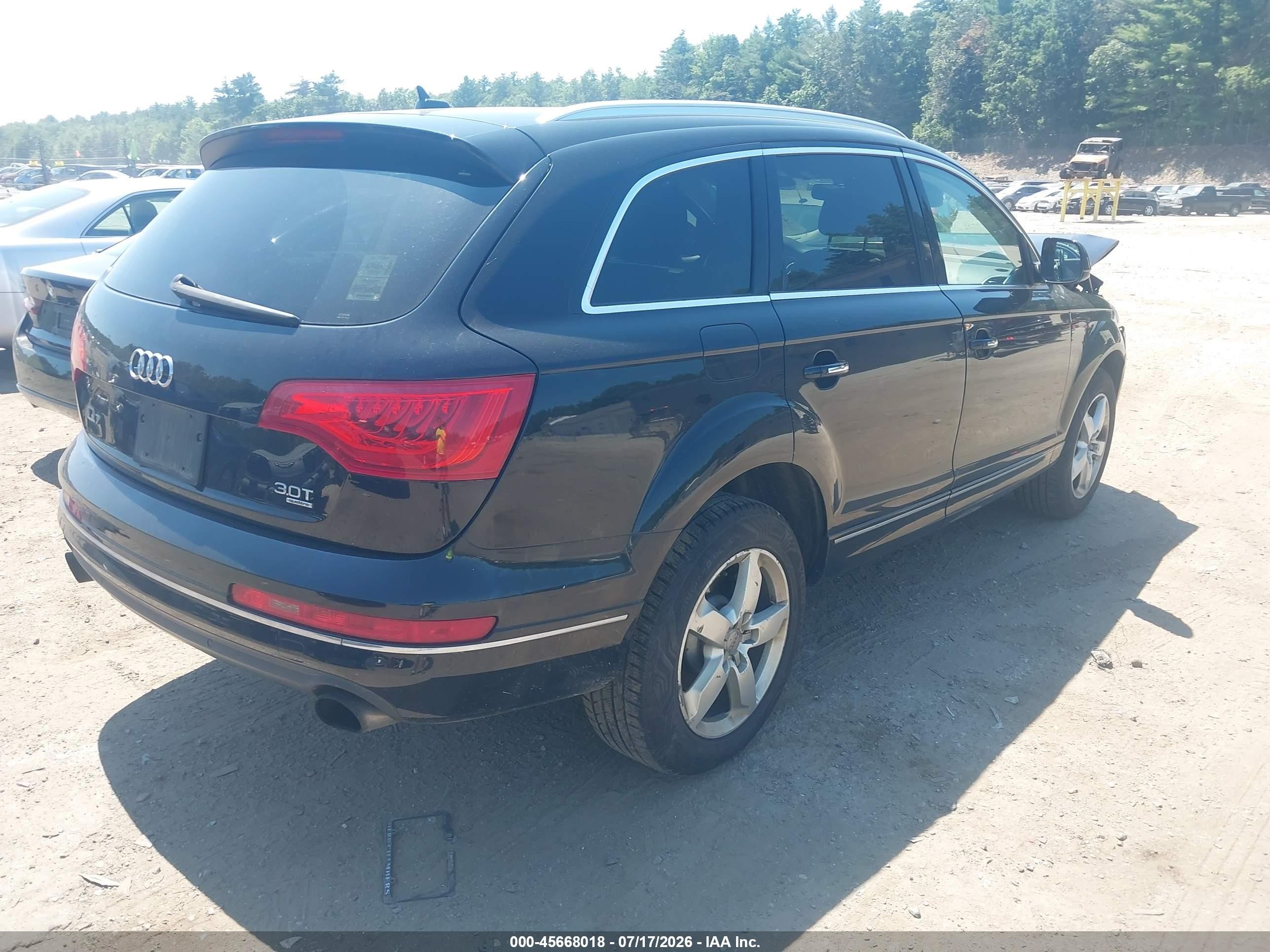 2014 Audi Q7 3.0t Premium Black vin: WA1LGAFE5ED019574