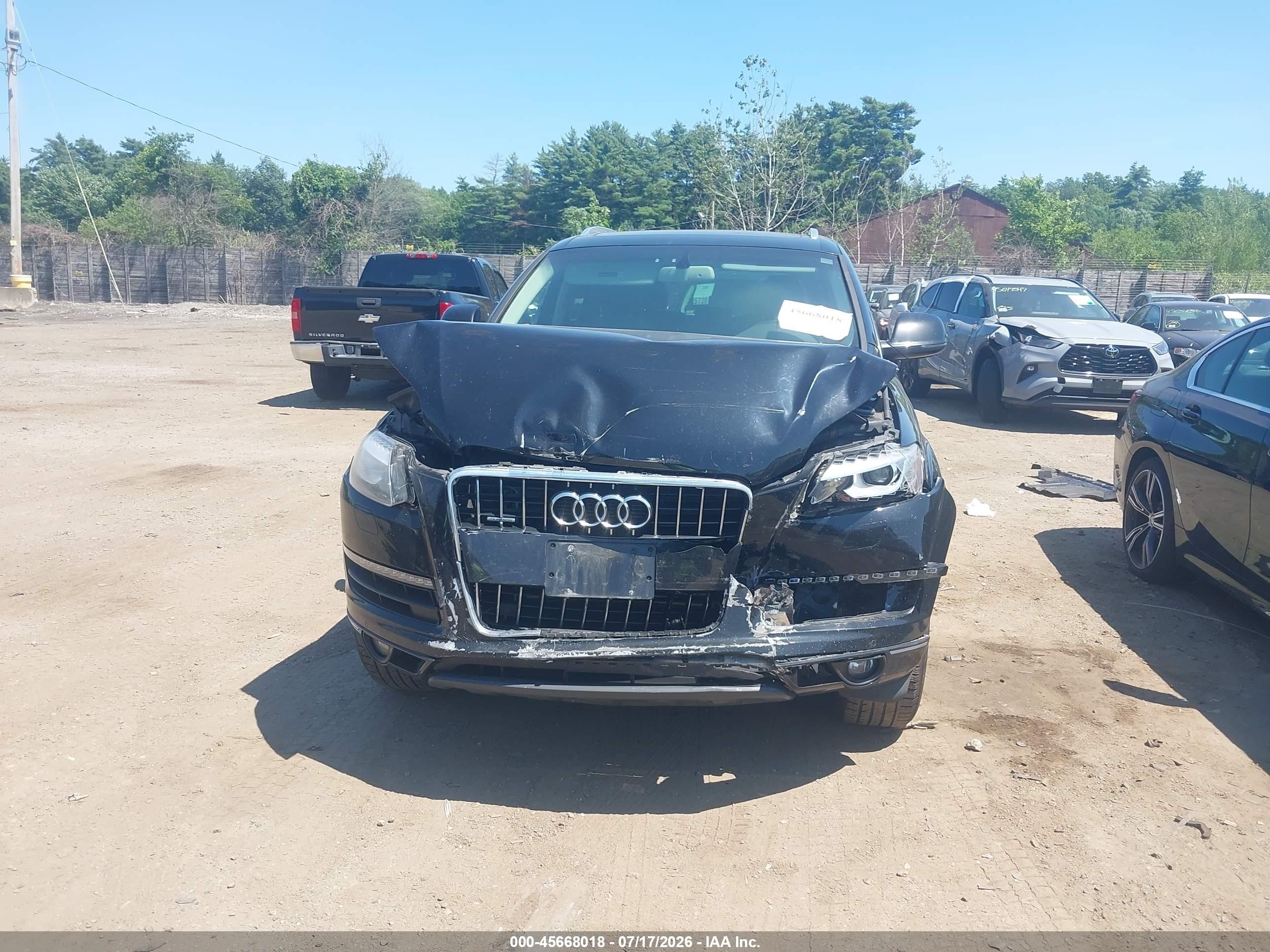 2014 Audi Q7 3.0t Premium Black vin: WA1LGAFE5ED019574