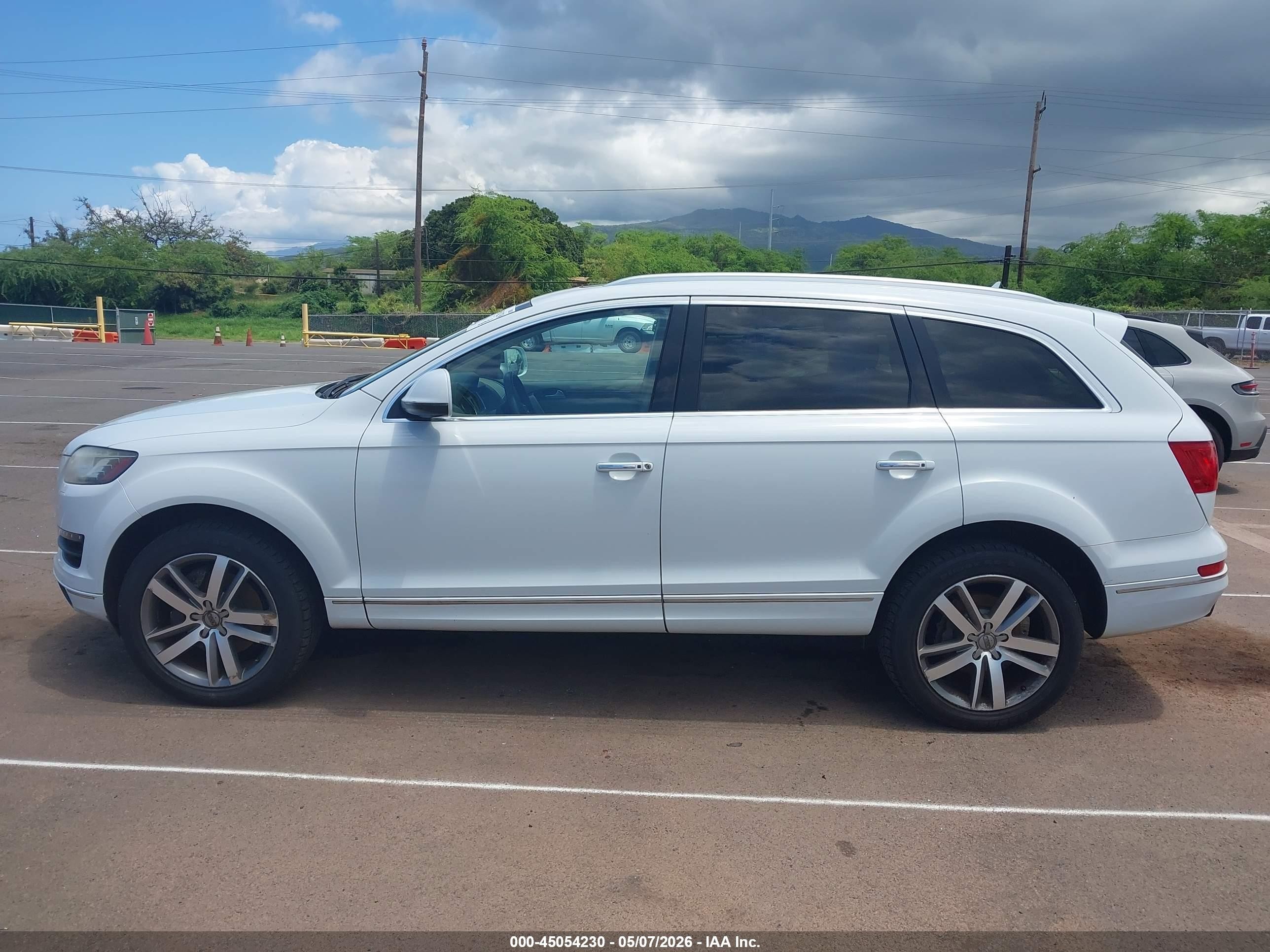 2015 Audi Q7 3.0t Premium White vin: WA1LGAFE5FD002212
