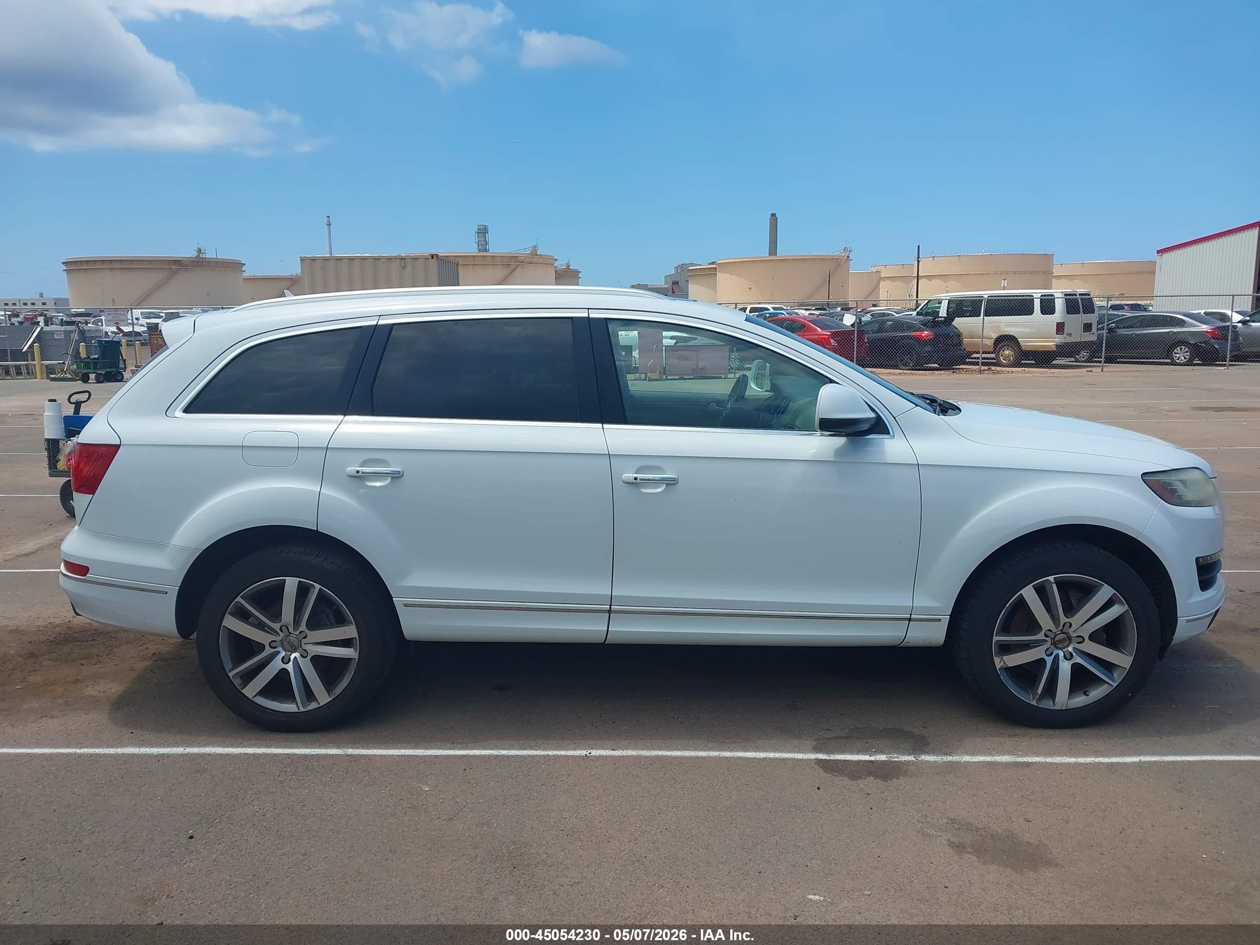 2015 Audi Q7 3.0t Premium White vin: WA1LGAFE5FD002212