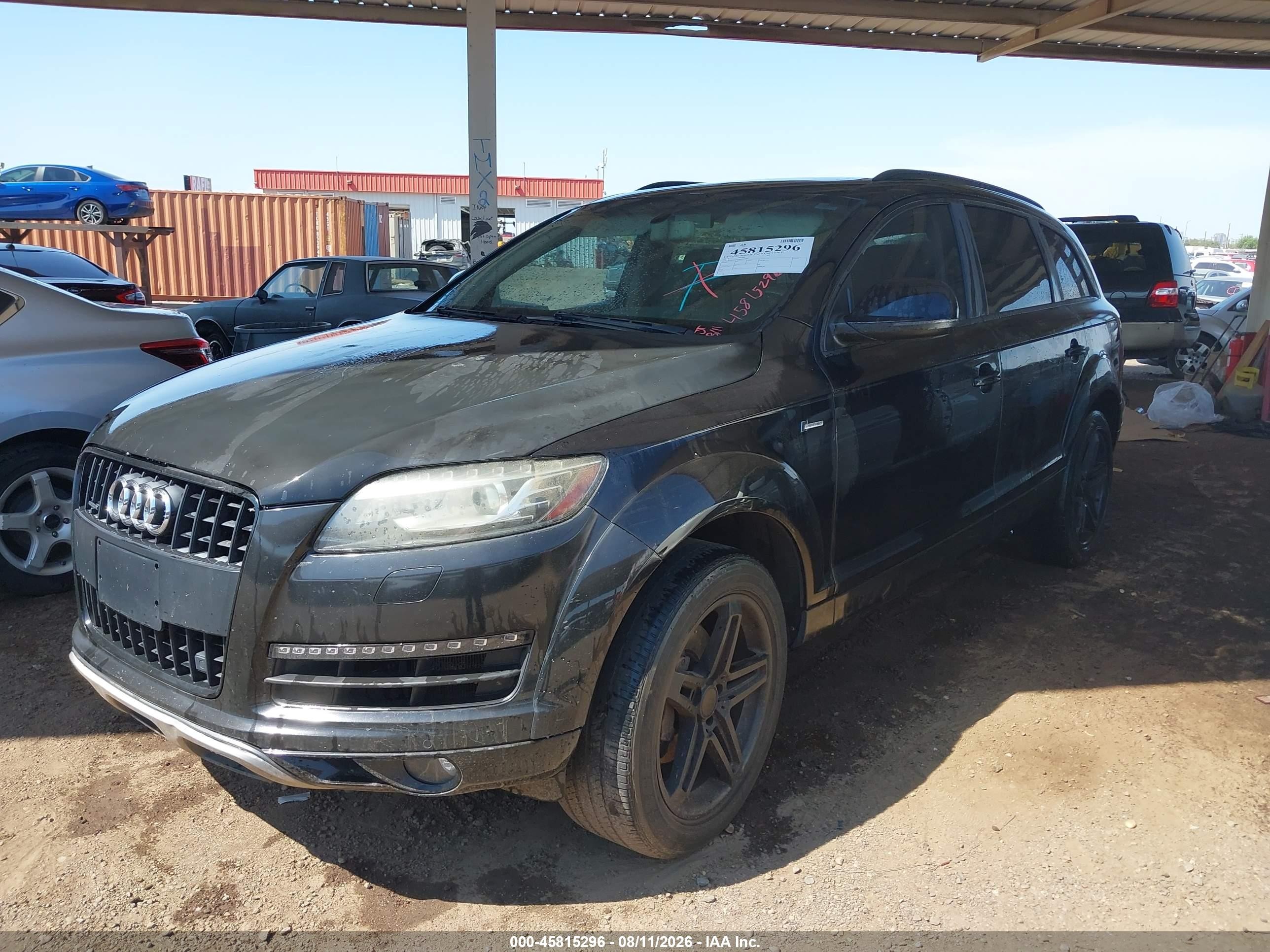 2015 Audi Q7 3.0t Premium Black vin: WA1LGAFE5FD003540