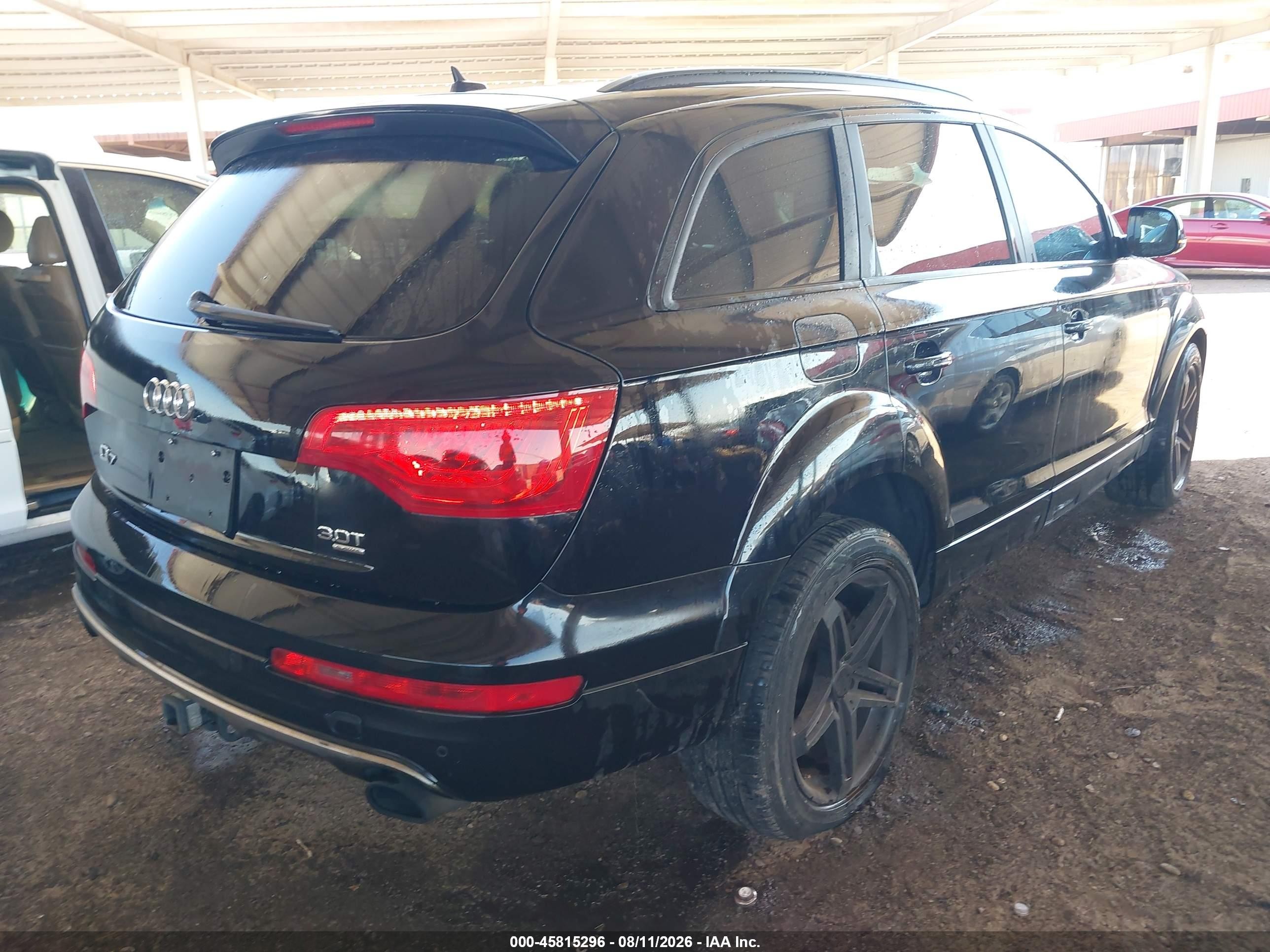 2015 Audi Q7 3.0t Premium Black vin: WA1LGAFE5FD003540