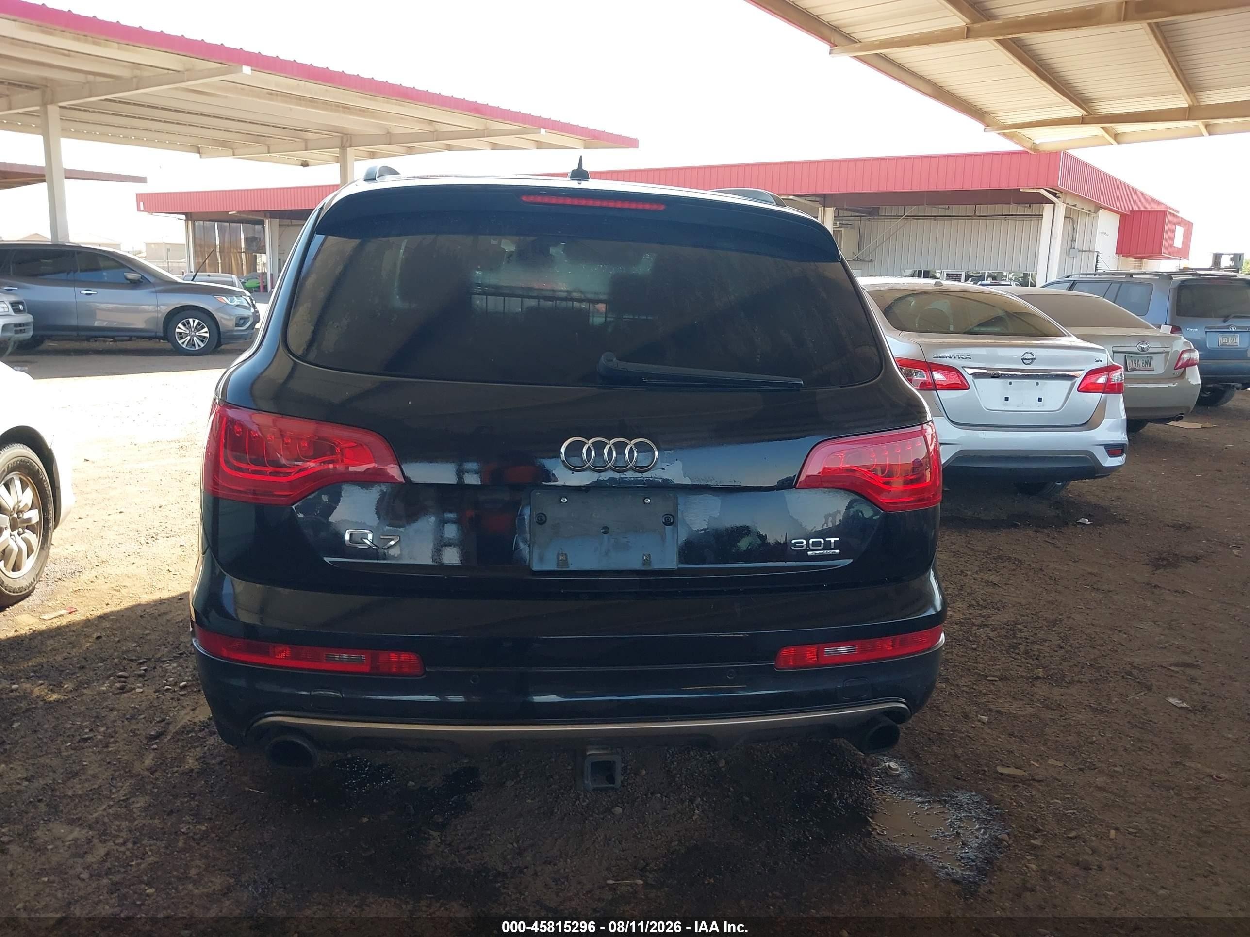 2015 Audi Q7 3.0t Premium Black vin: WA1LGAFE5FD003540