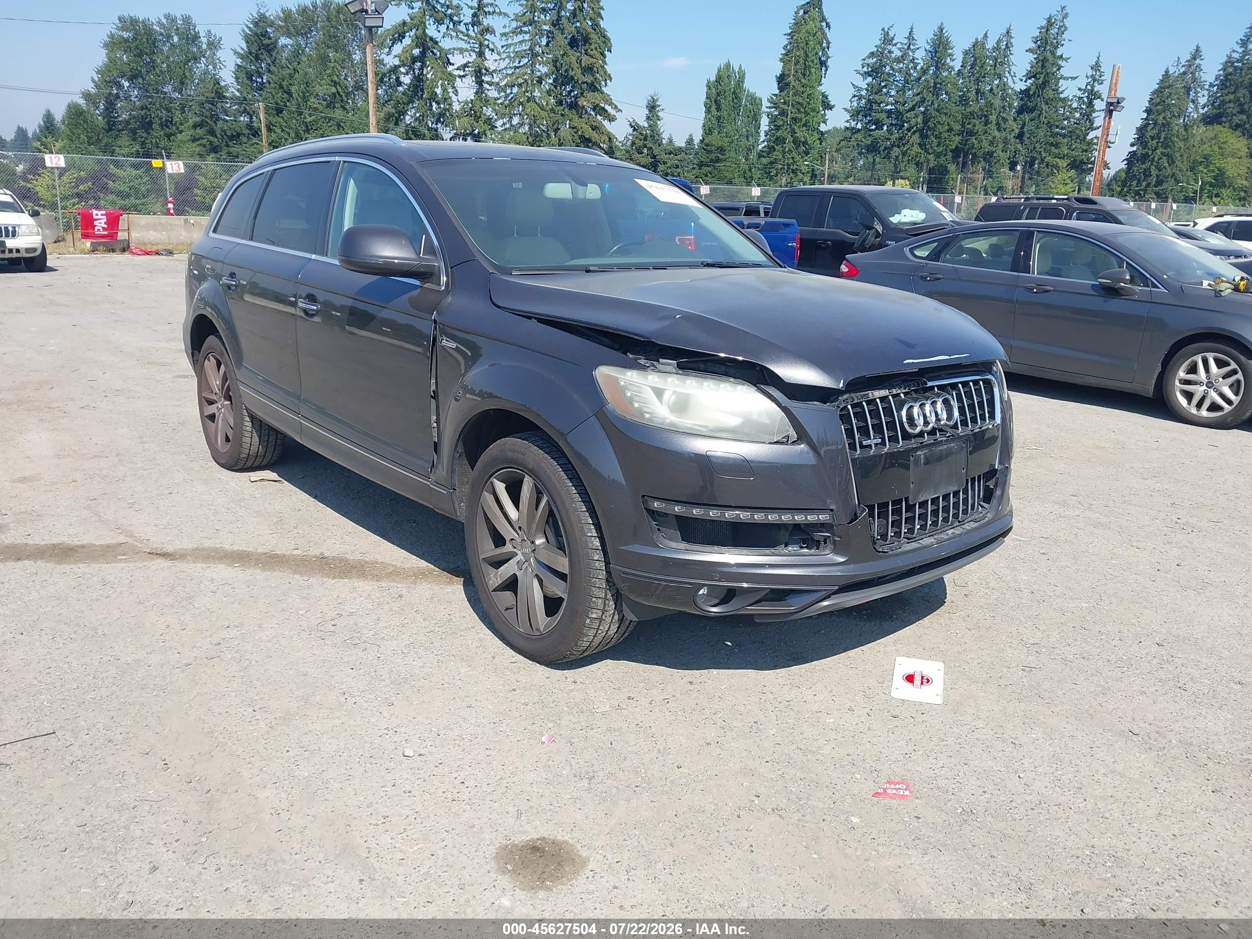 2015 Audi Q7 3.0t Premium Черный vin: WA1LGAFE5FD009015