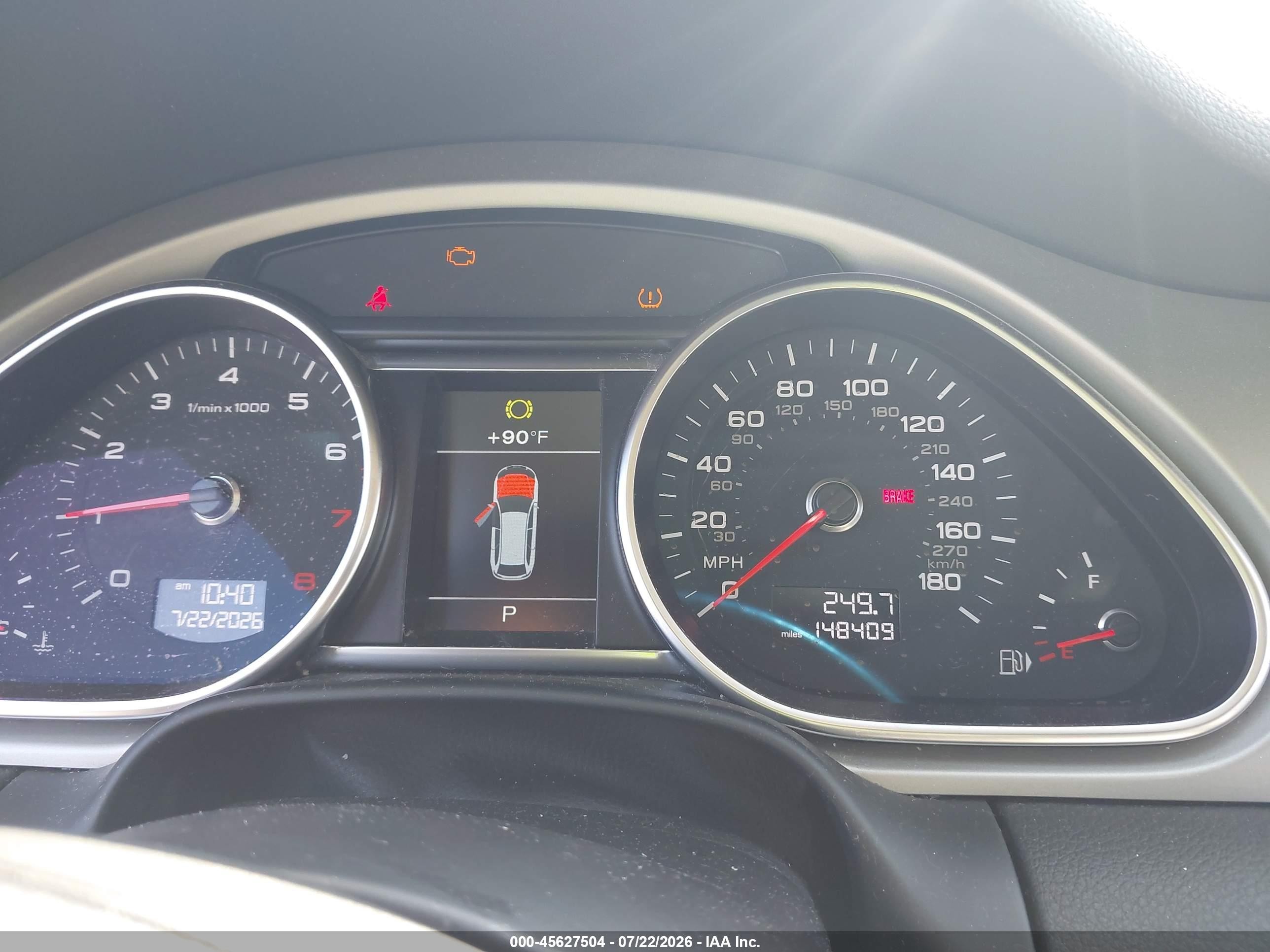 2015 Audi Q7 3.0t Premium Черный vin: WA1LGAFE5FD009015