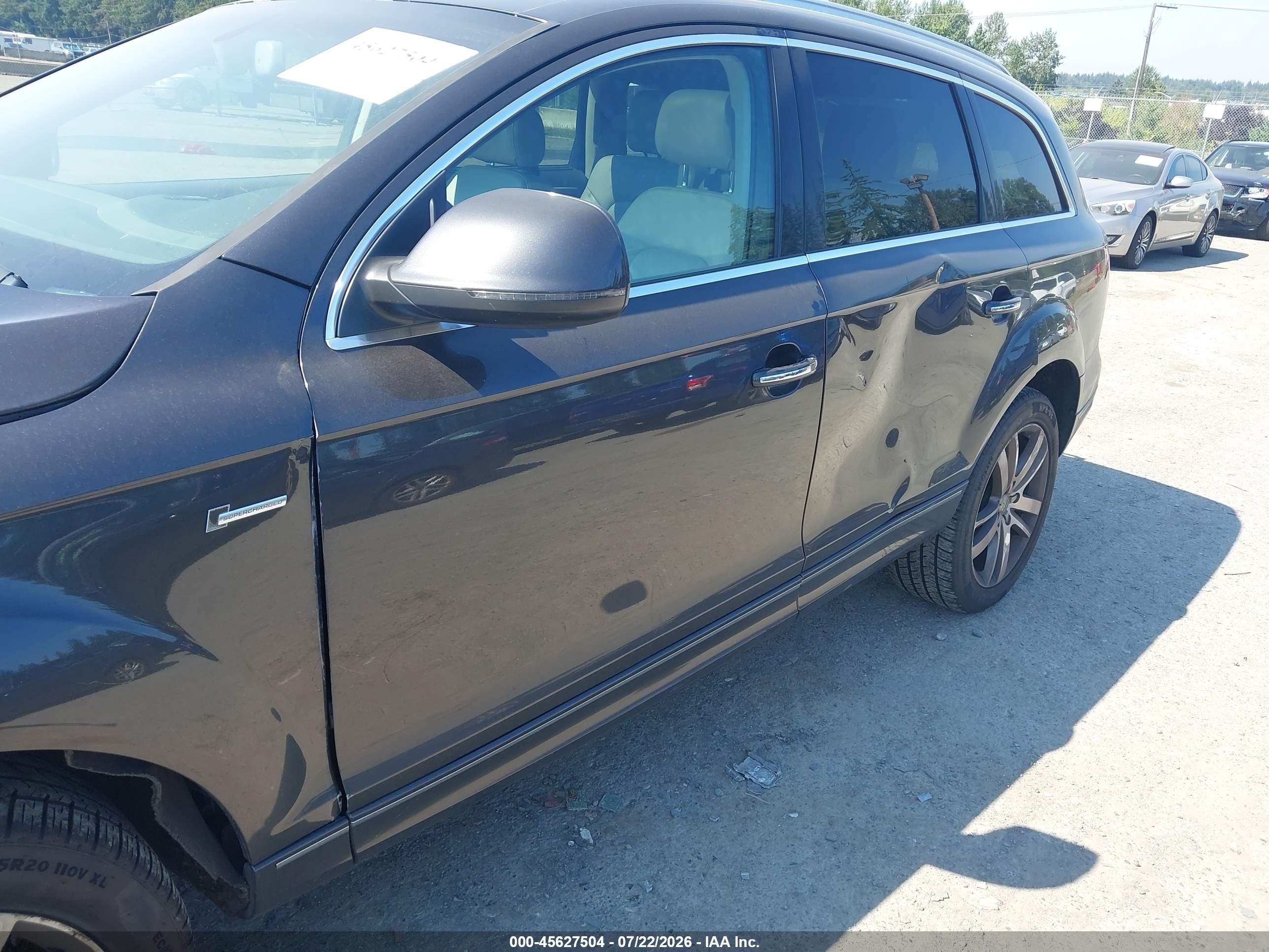 2015 Audi Q7 3.0t Premium Черный vin: WA1LGAFE5FD009015