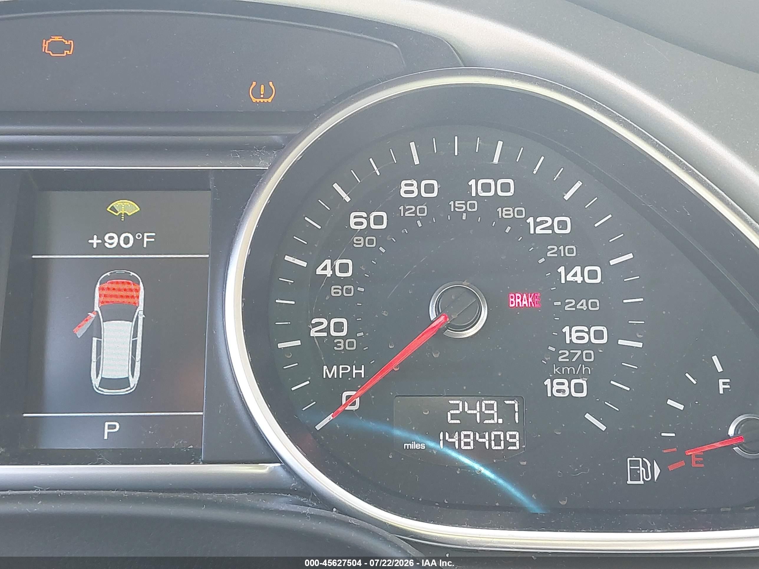 2015 Audi Q7 3.0t Premium Черный vin: WA1LGAFE5FD009015