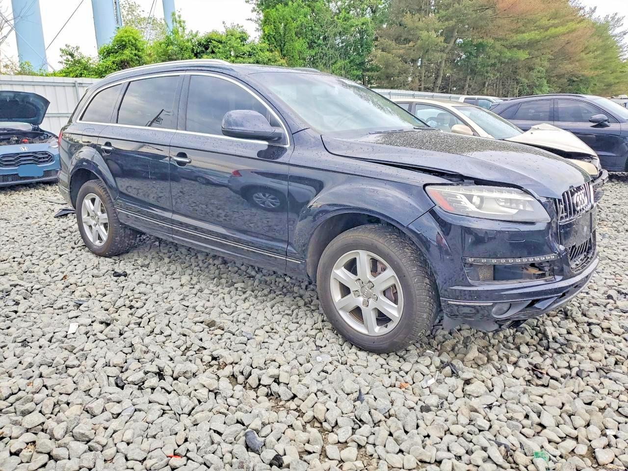 2015 Audi Q7 Premium Plus Black vin: WA1LGAFE5FD011282