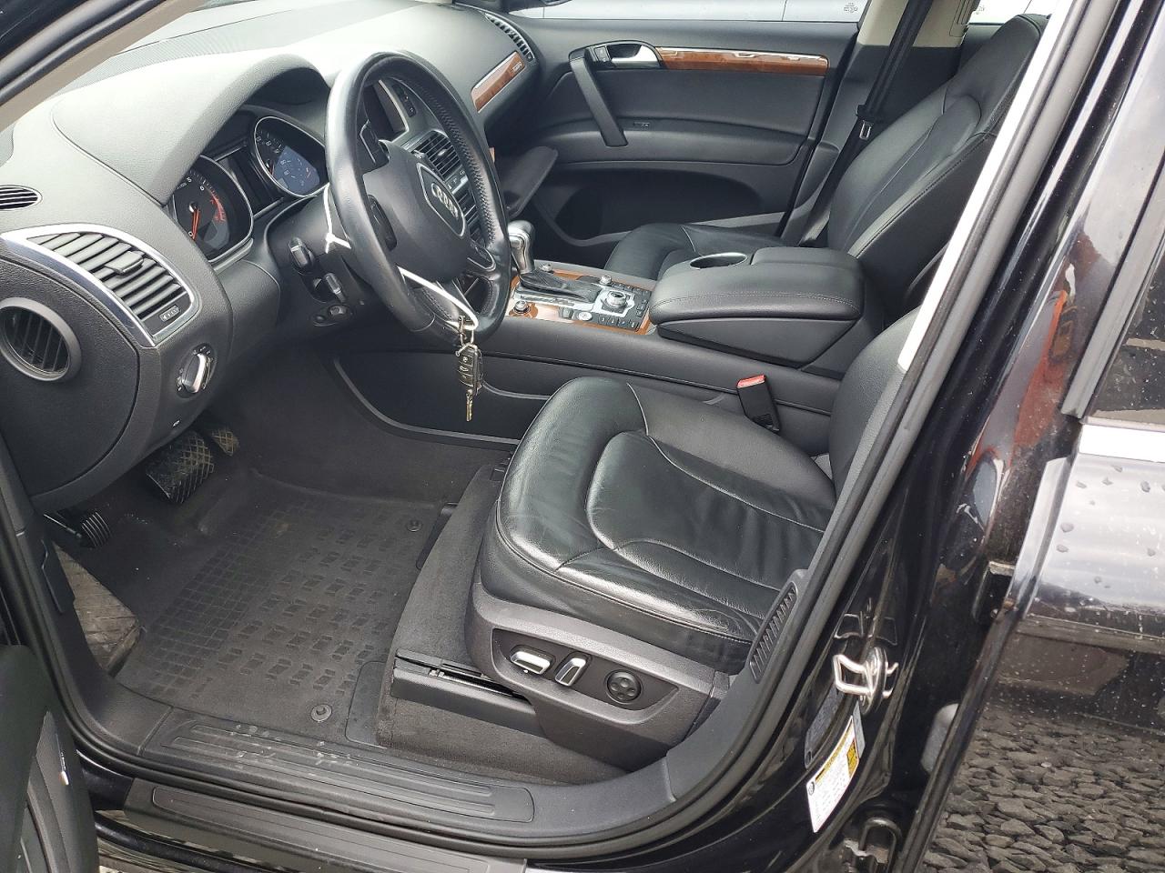 2015 Audi Q7 Premium Plus Black vin: WA1LGAFE5FD011282