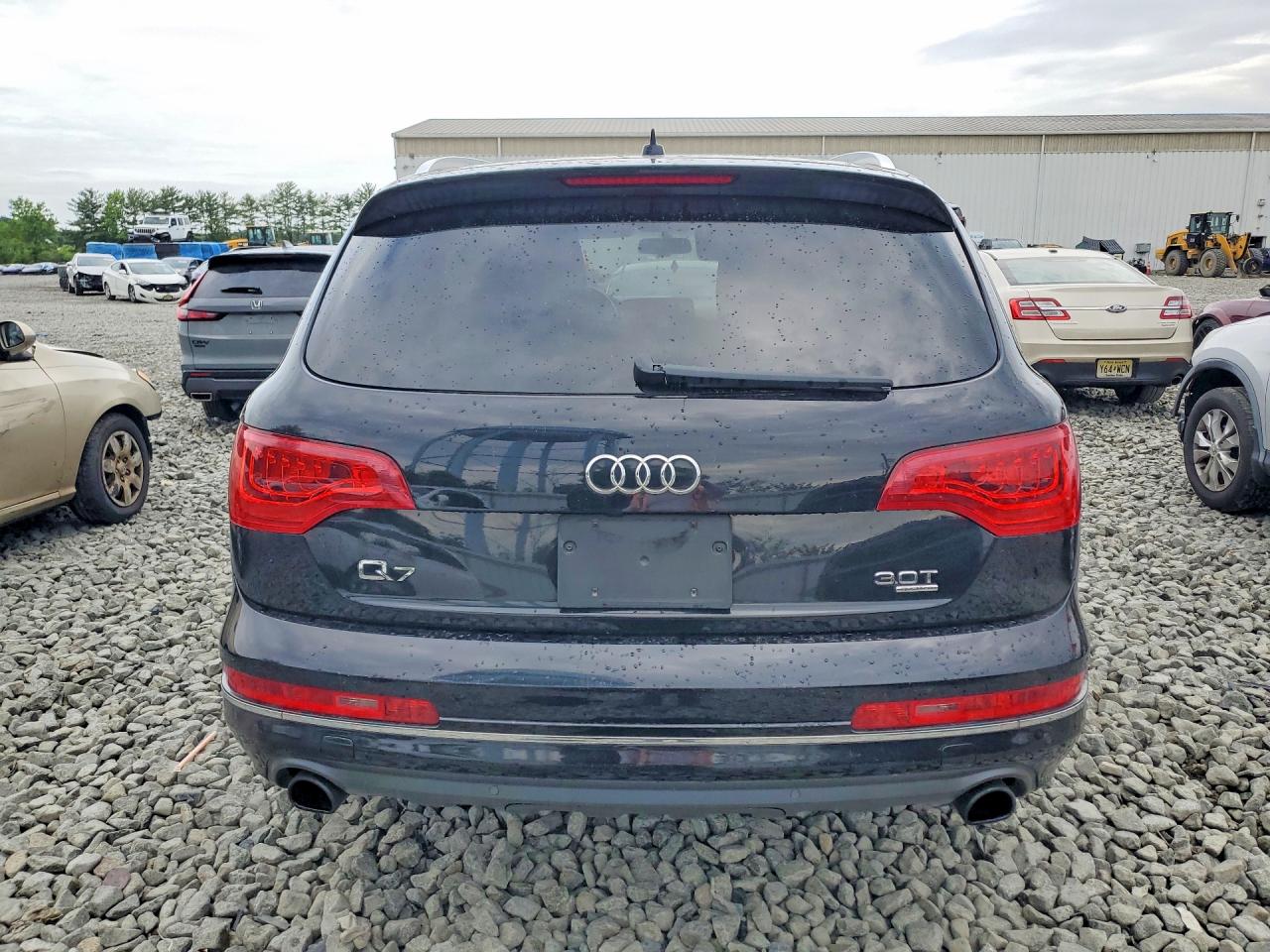 2015 Audi Q7 Premium Plus Black vin: WA1LGAFE5FD011282
