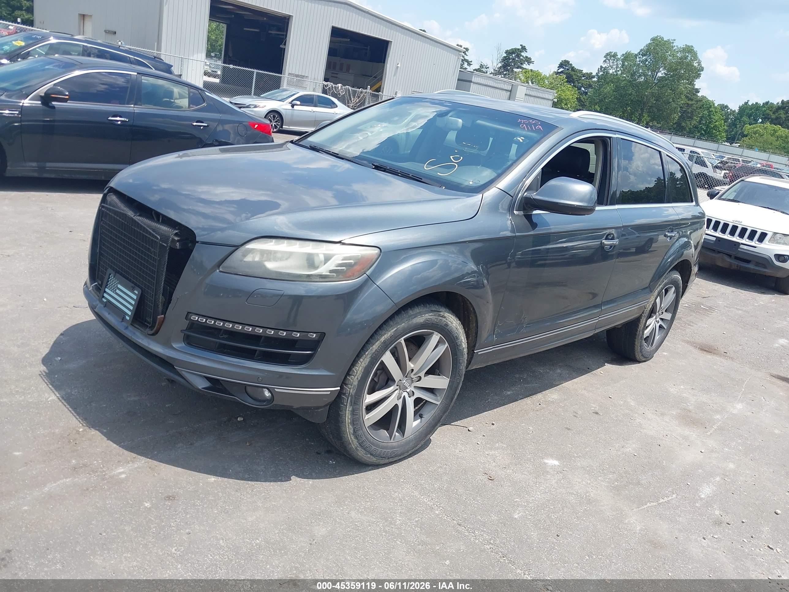 2015 Audi Q7 3.0t Premium Gray vin: WA1LGAFE5FD011945
