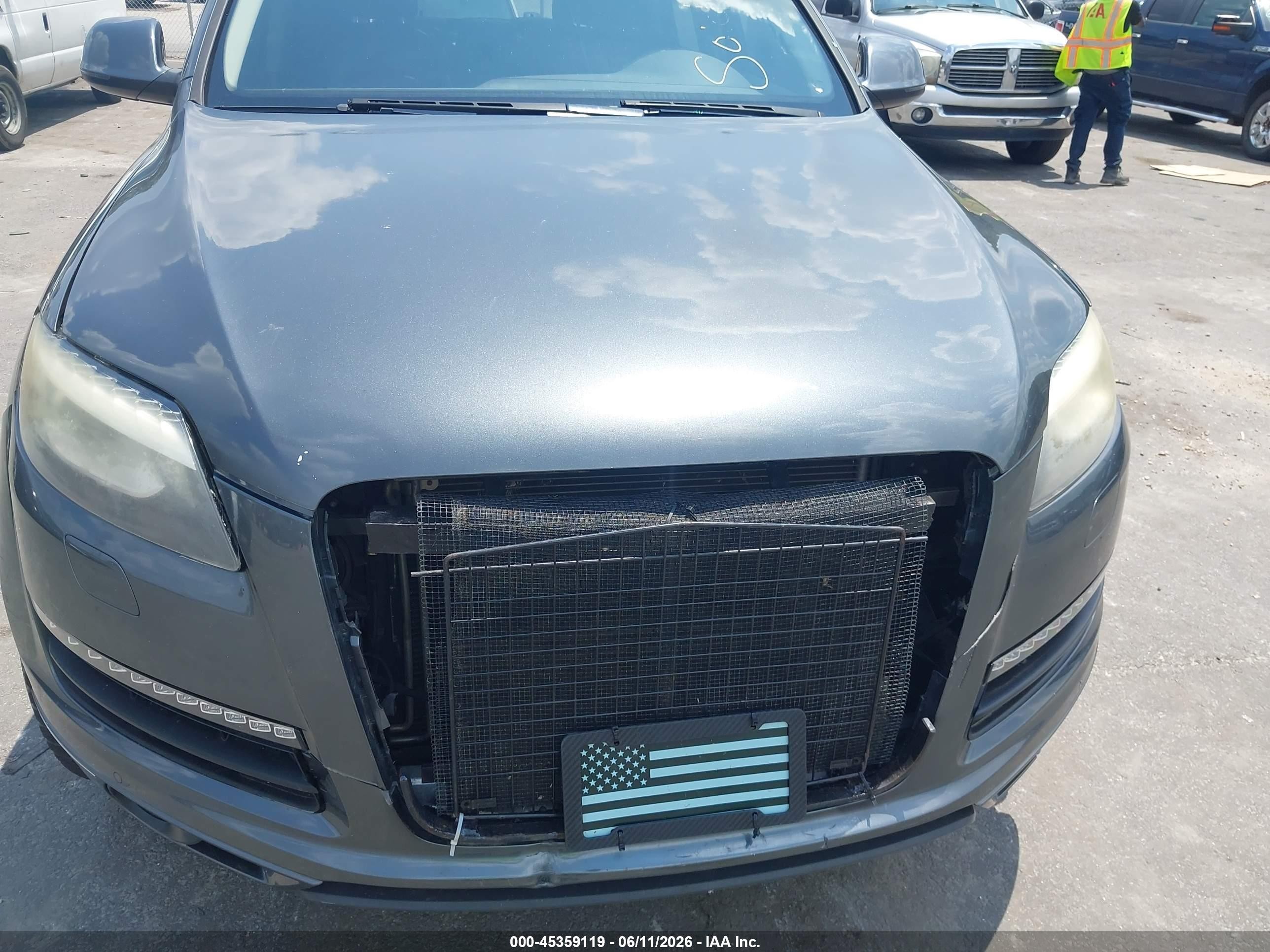 2015 Audi Q7 3.0t Premium Gray vin: WA1LGAFE5FD011945
