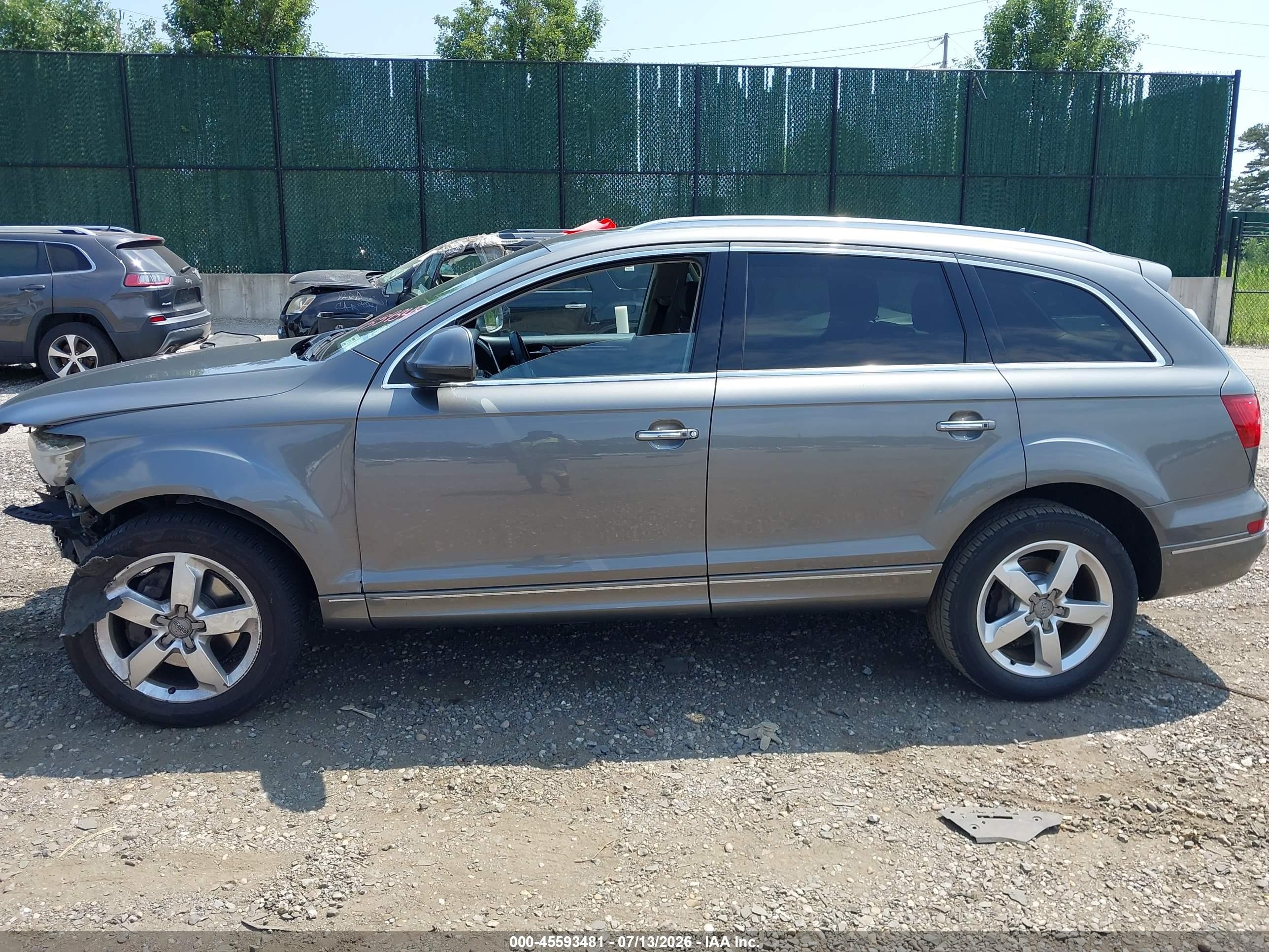 2015 Audi Q7 3.0t Premium Gray vin: WA1LGAFE5FD015798
