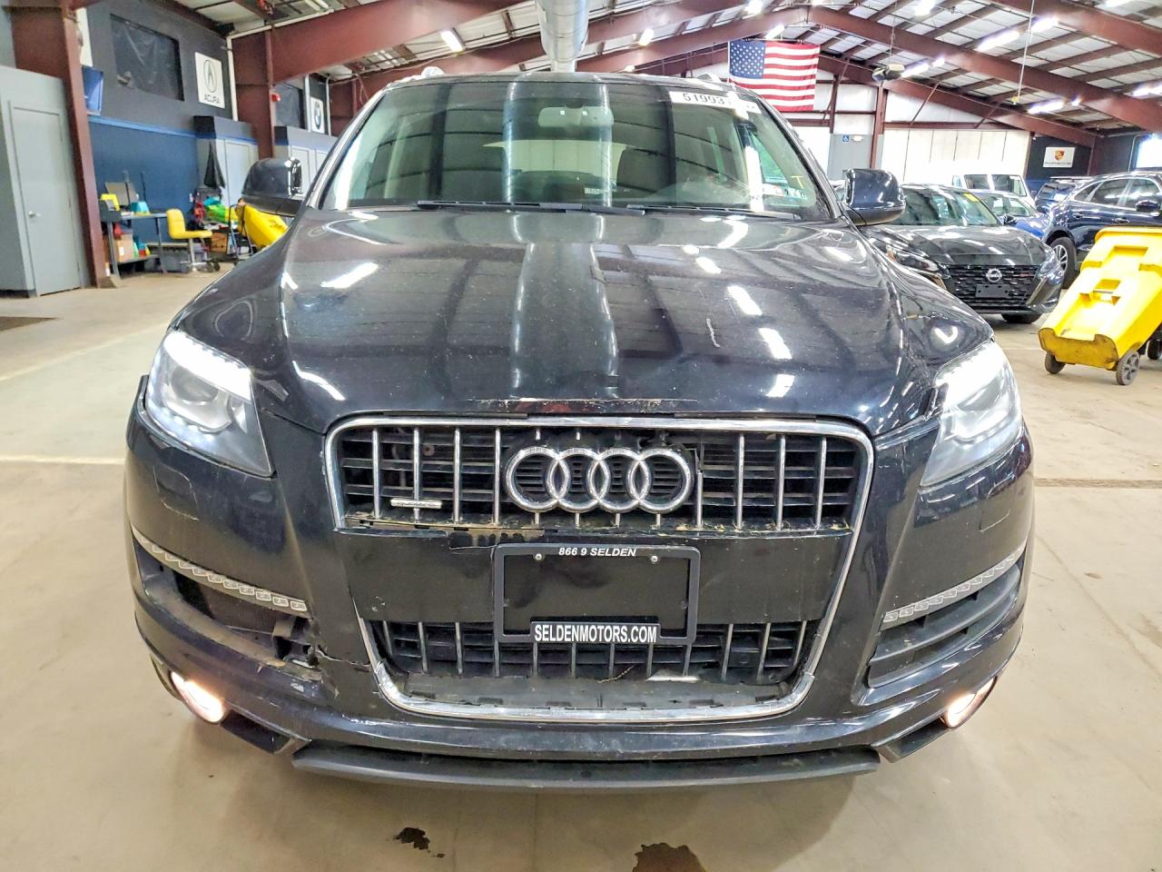 2015 Audi Q7 Premium Plus Black vin: WA1LGAFE5FD019477