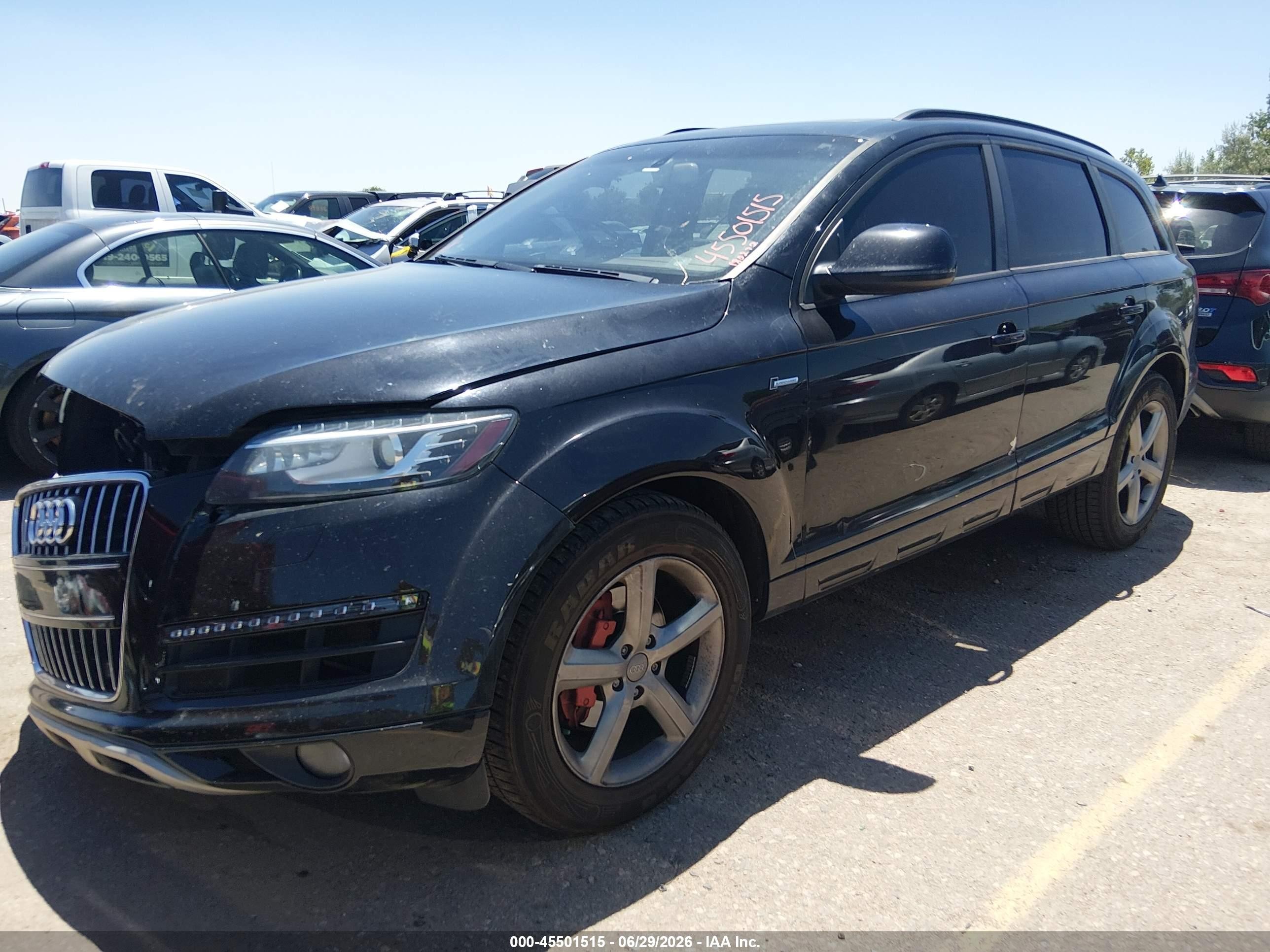 2015 Audi Q7 3.0t Premium Black vin: WA1LGAFE5FD021780