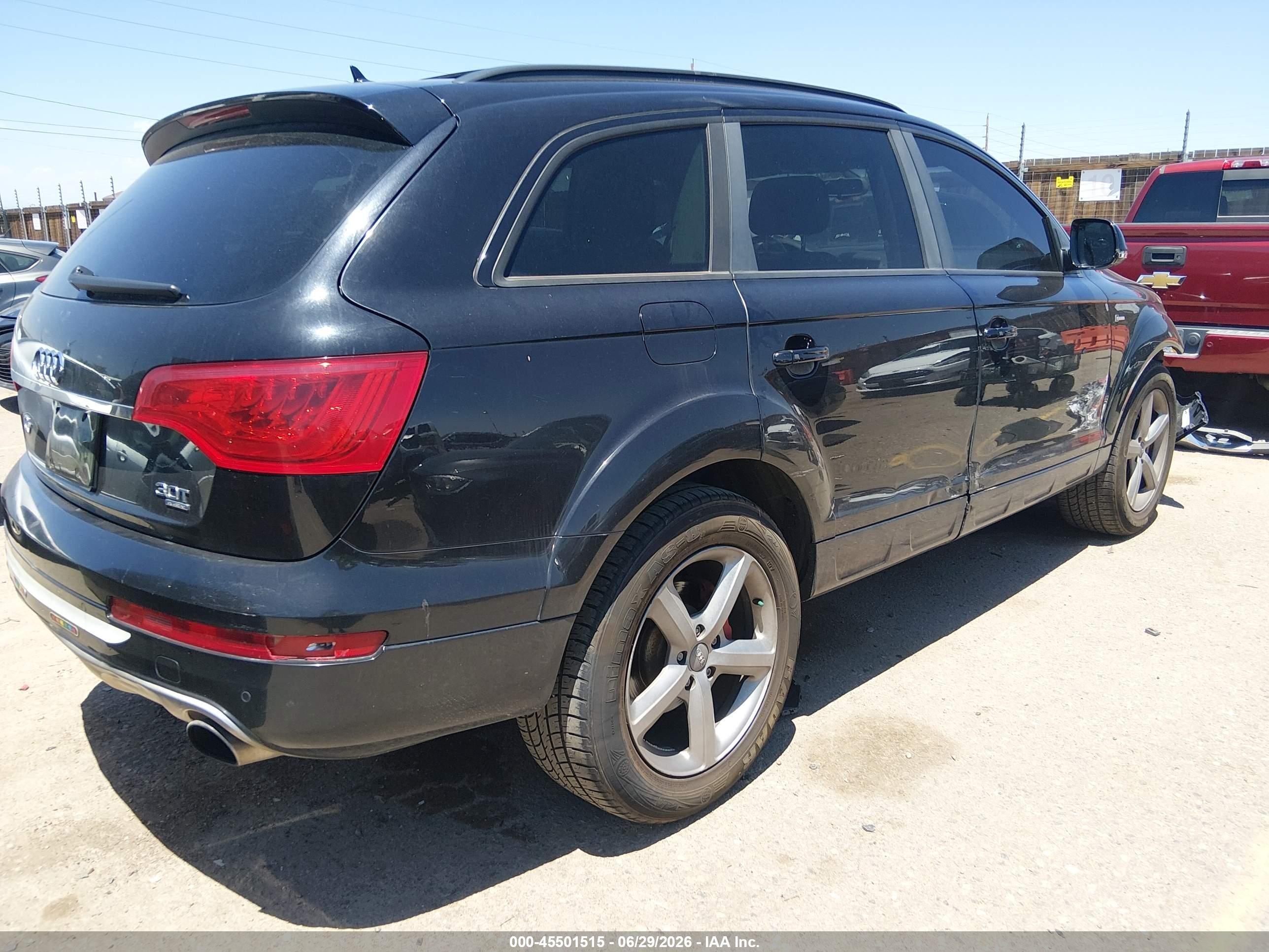 2015 Audi Q7 3.0t Premium Black vin: WA1LGAFE5FD021780