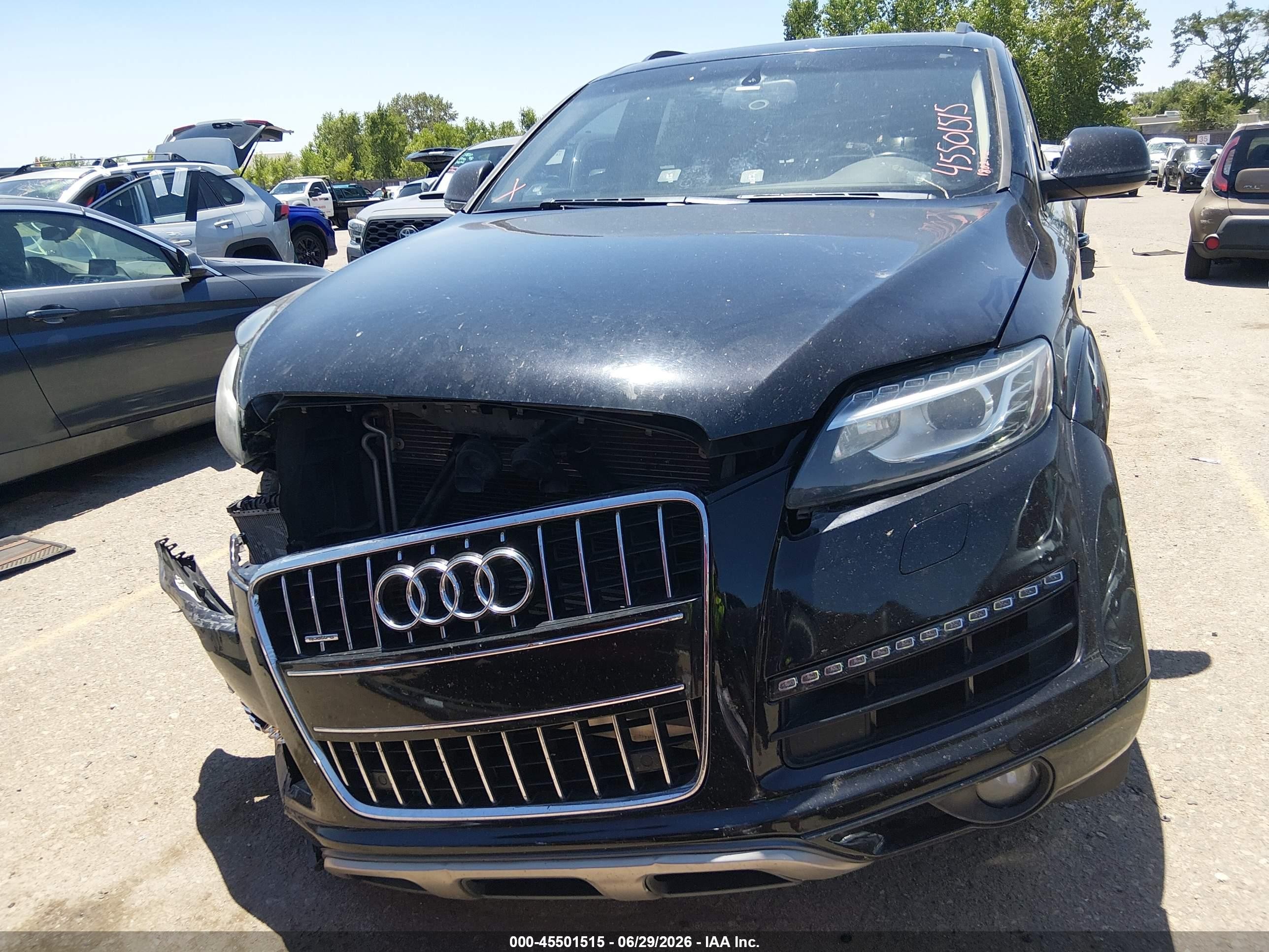 2015 Audi Q7 3.0t Premium Black vin: WA1LGAFE5FD021780