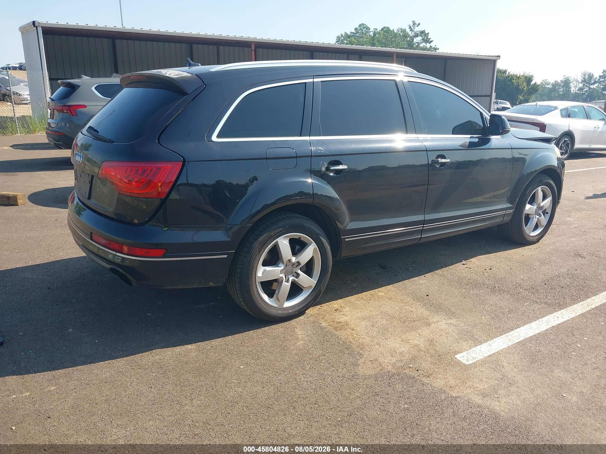 2012 Audi Q7 3.0t Premium Black vin: WA1LGAFE6CD002876