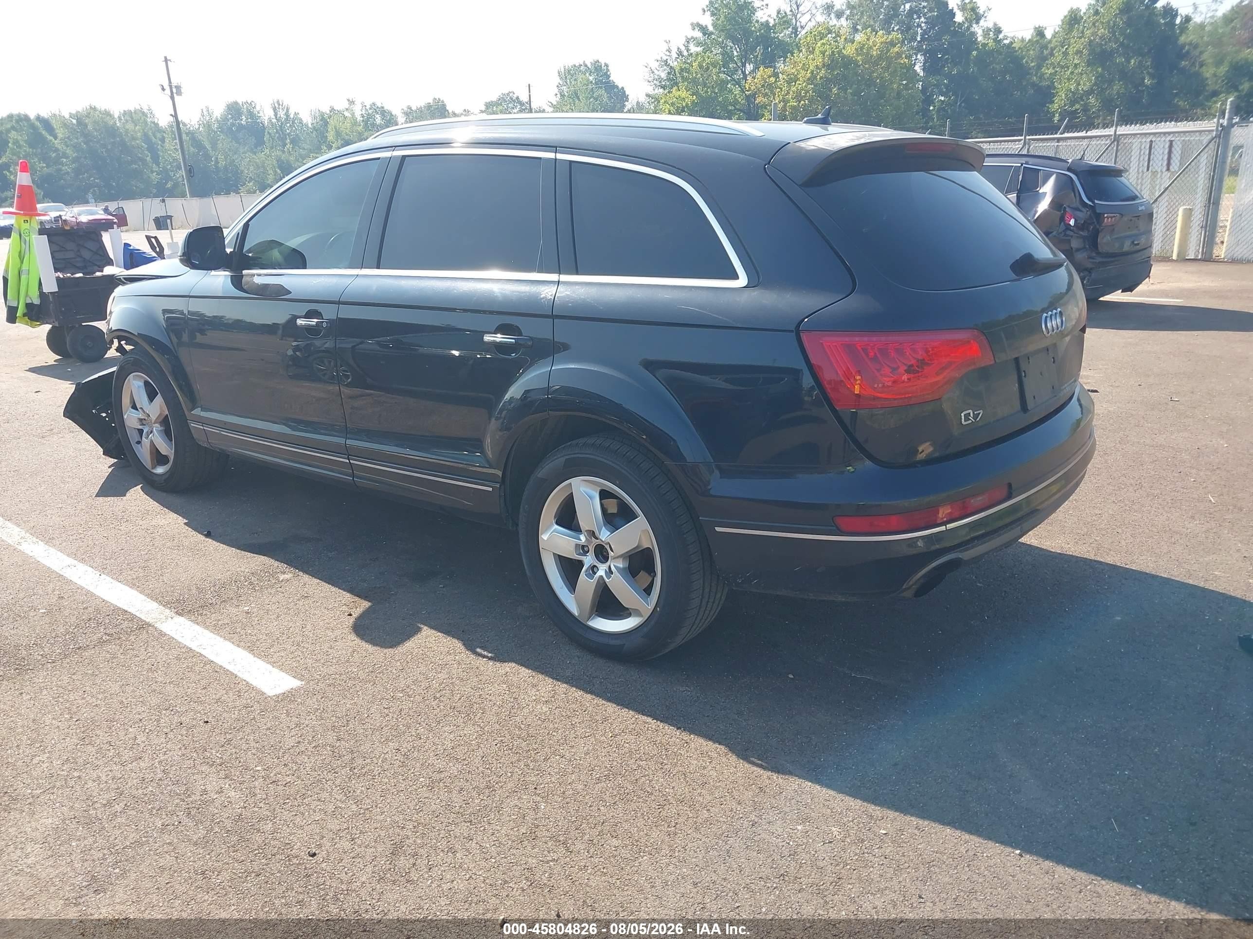 2012 Audi Q7 3.0t Premium Black vin: WA1LGAFE6CD002876
