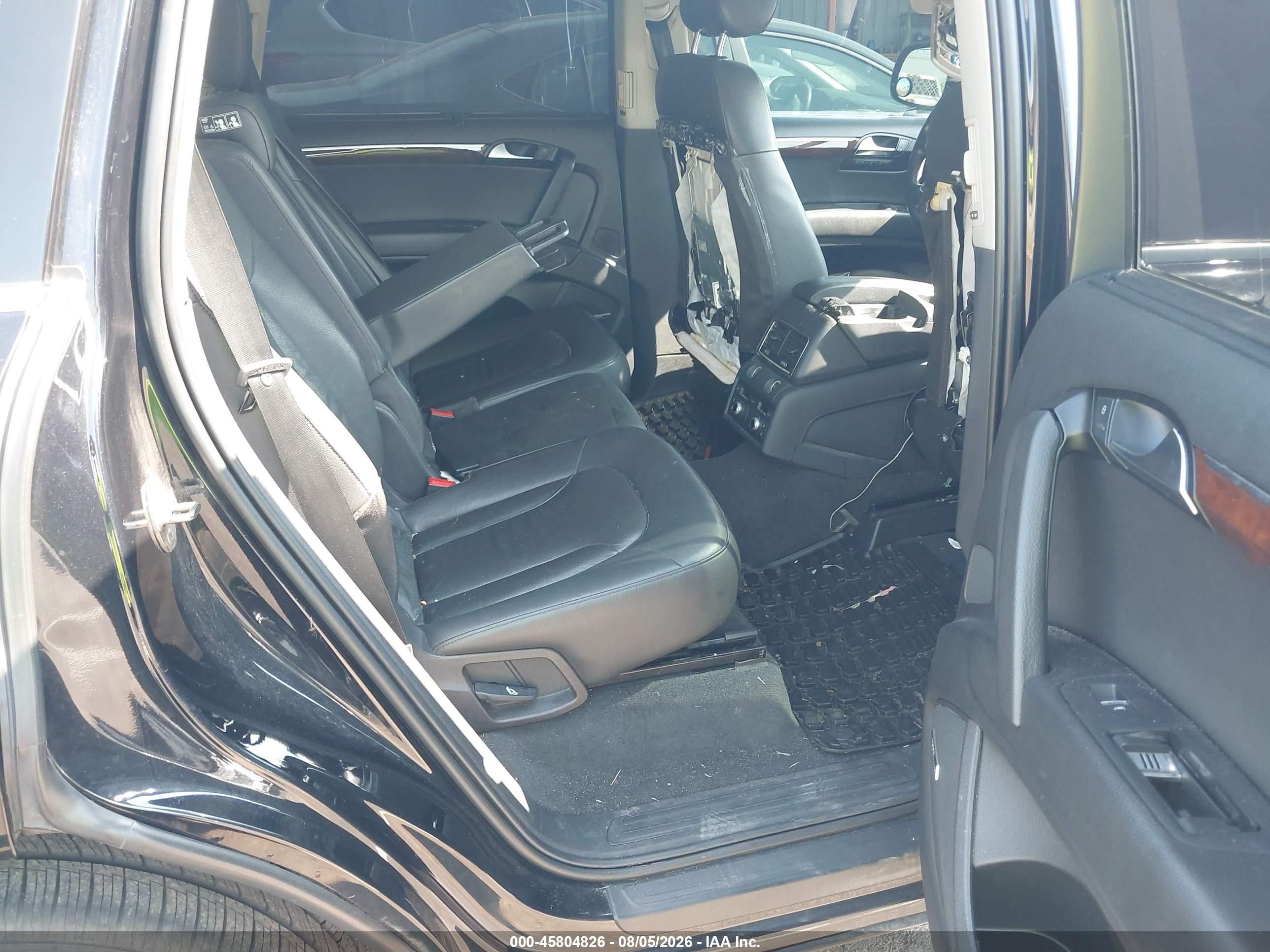 2012 Audi Q7 3.0t Premium Black vin: WA1LGAFE6CD002876