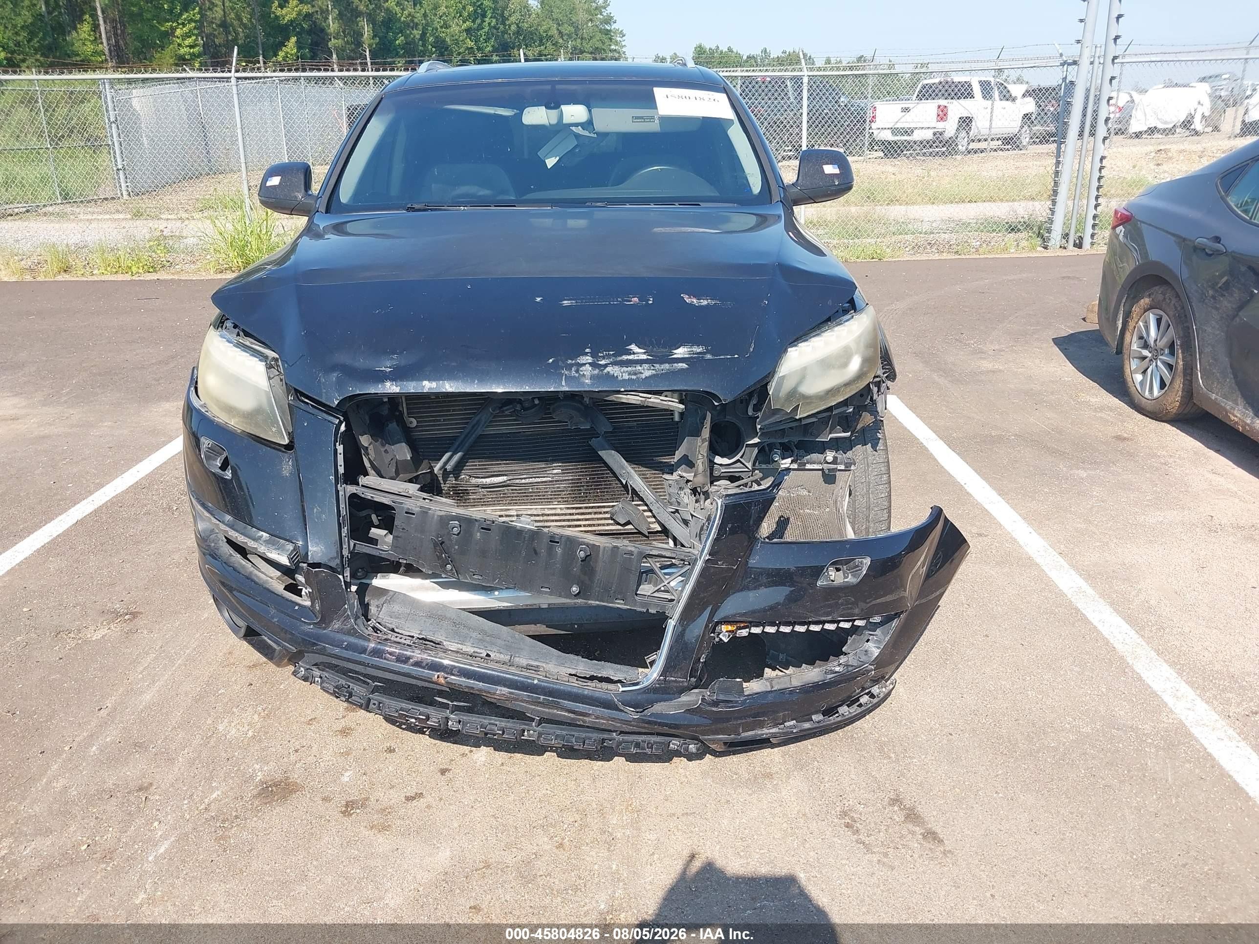 2012 Audi Q7 3.0t Premium Black vin: WA1LGAFE6CD002876